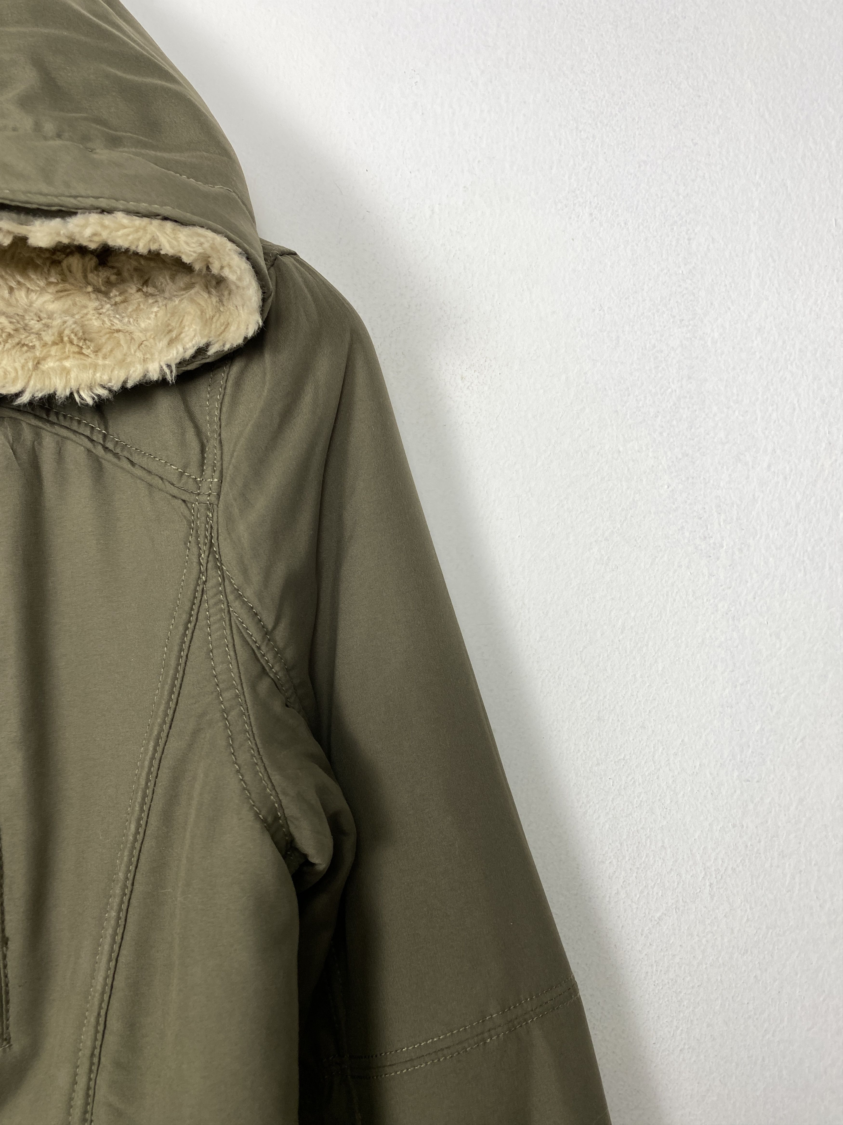 Japanese Brand Vintage SPIRAL GIRL Sherpa Hoodie Winter Warm Jacket Size US M / EU 48-50 / 2 - 6 Thumbnail