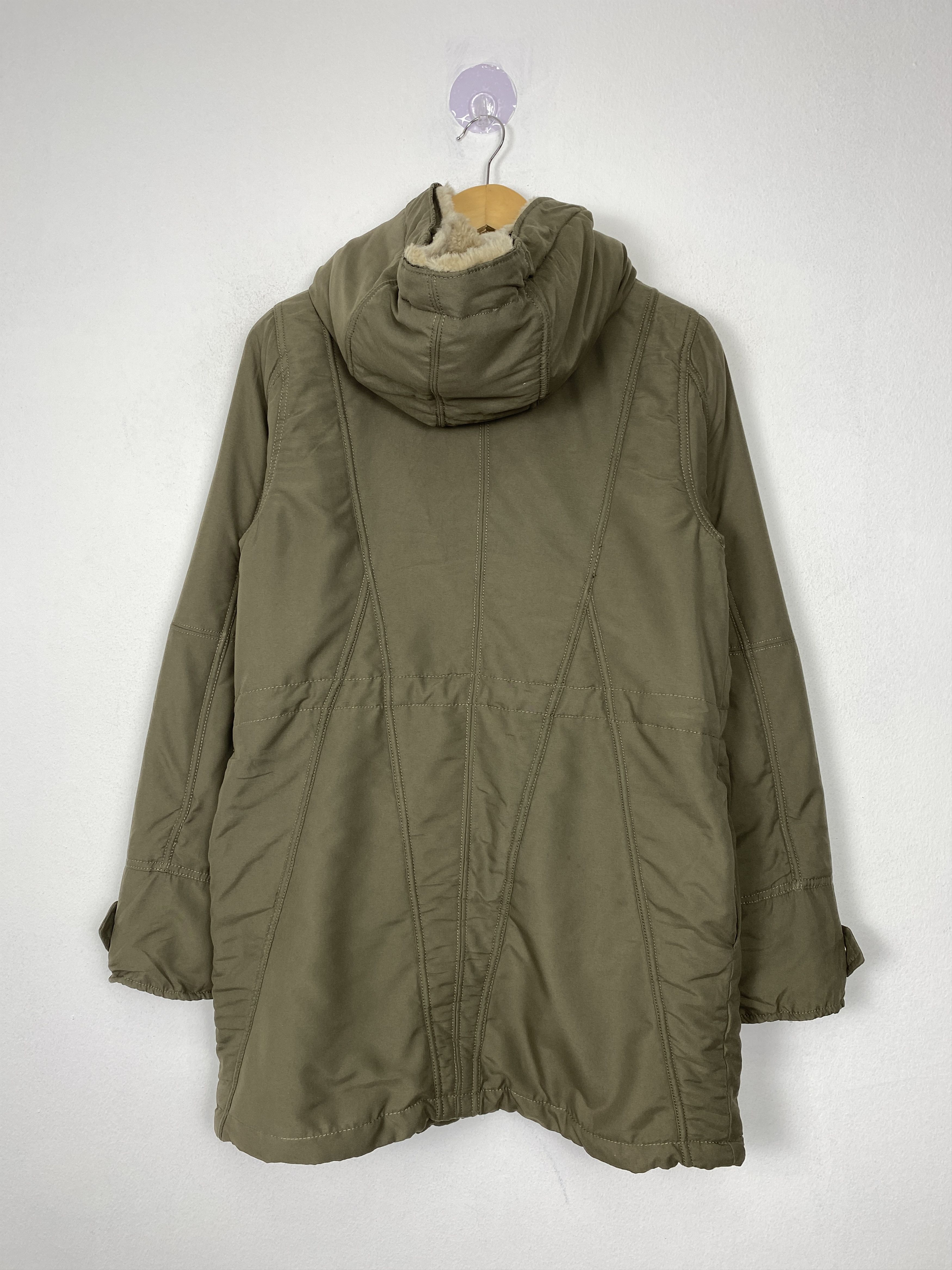 Japanese Brand Vintage SPIRAL GIRL Sherpa Hoodie Winter Warm Jacket Size US M / EU 48-50 / 2 - 3 Thumbnail