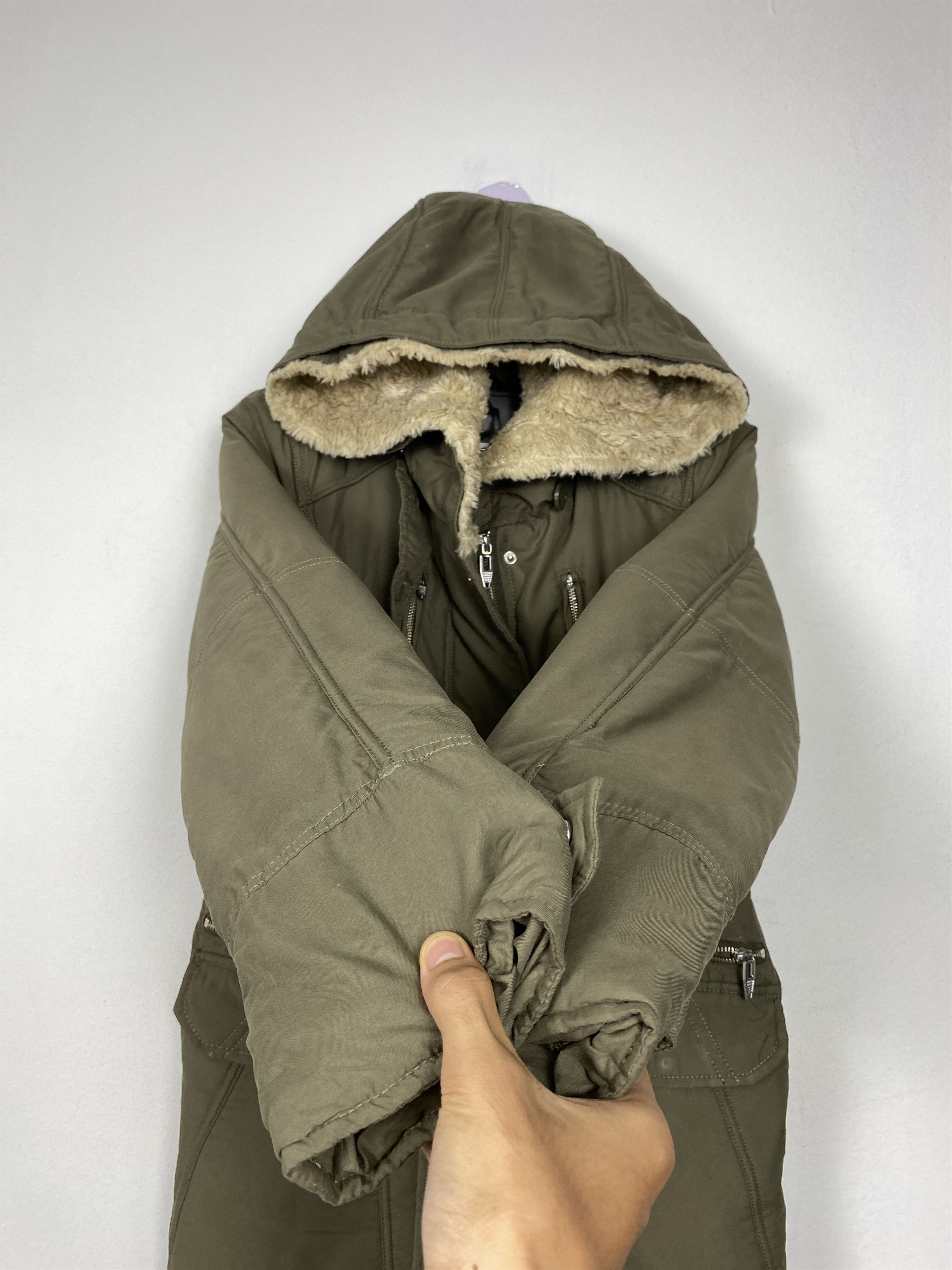 Japanese Brand Vintage SPIRAL GIRL Sherpa Hoodie Winter Warm Jacket Size US M / EU 48-50 / 2 - 4 Thumbnail