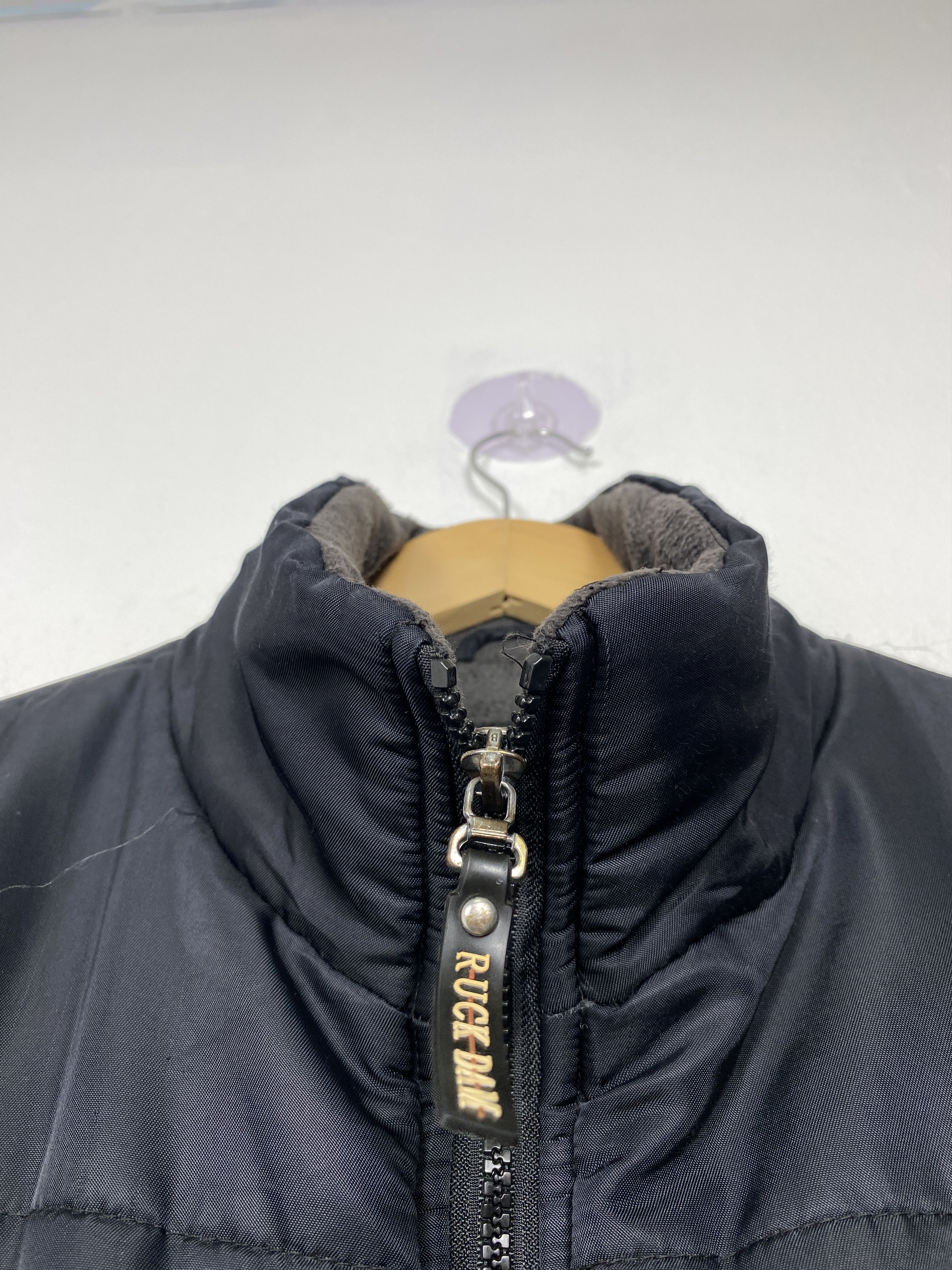 Japanese Brand Vintage Ruck Dam Spirit Zip Up Puffer Down Jacket Size US L / EU 52-54 / 3 - 8 Thumbnail