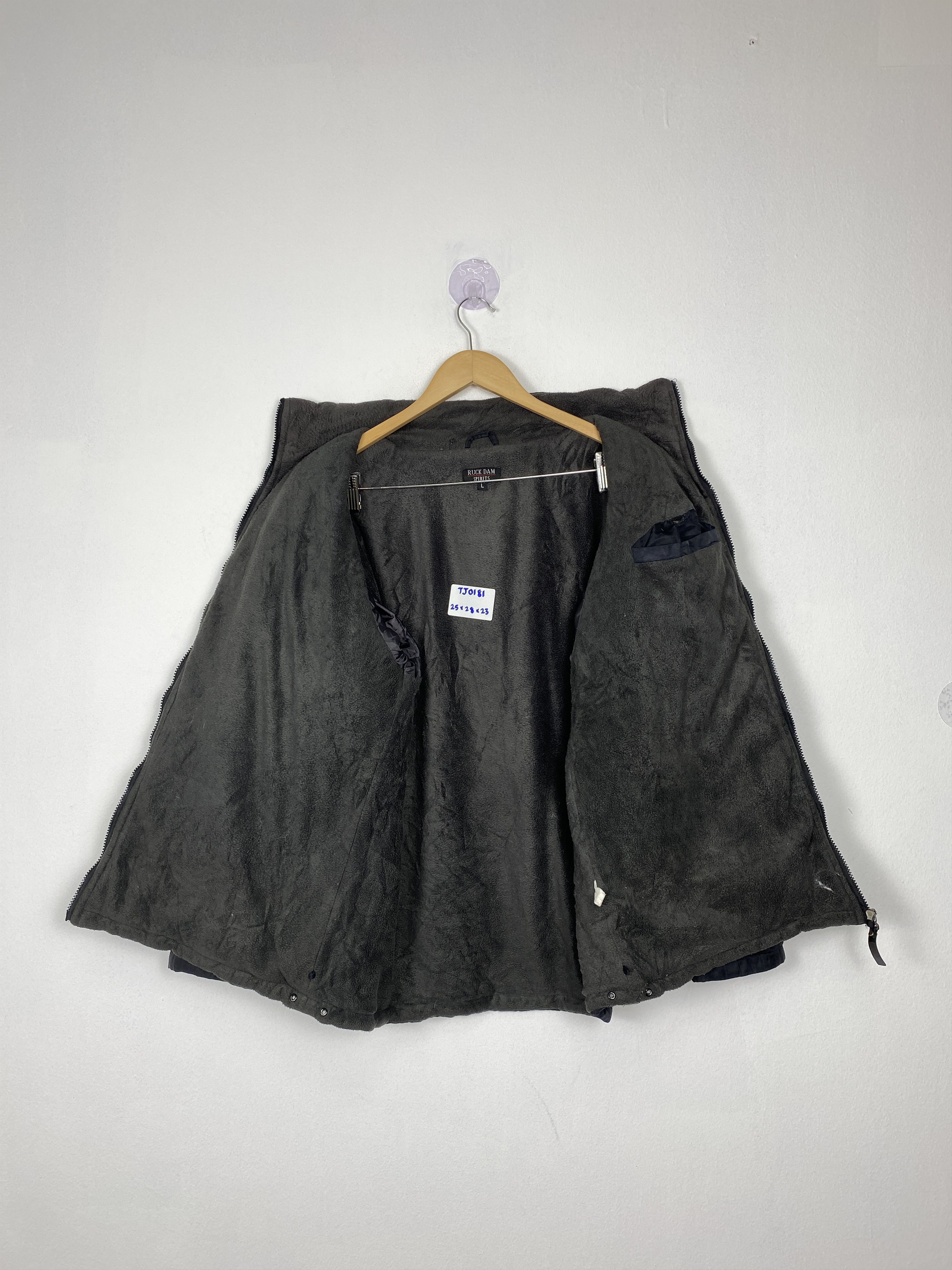 Japanese Brand Vintage Ruck Dam Spirit Zip Up Puffer Down Jacket Size US L / EU 52-54 / 3 - 4 Thumbnail