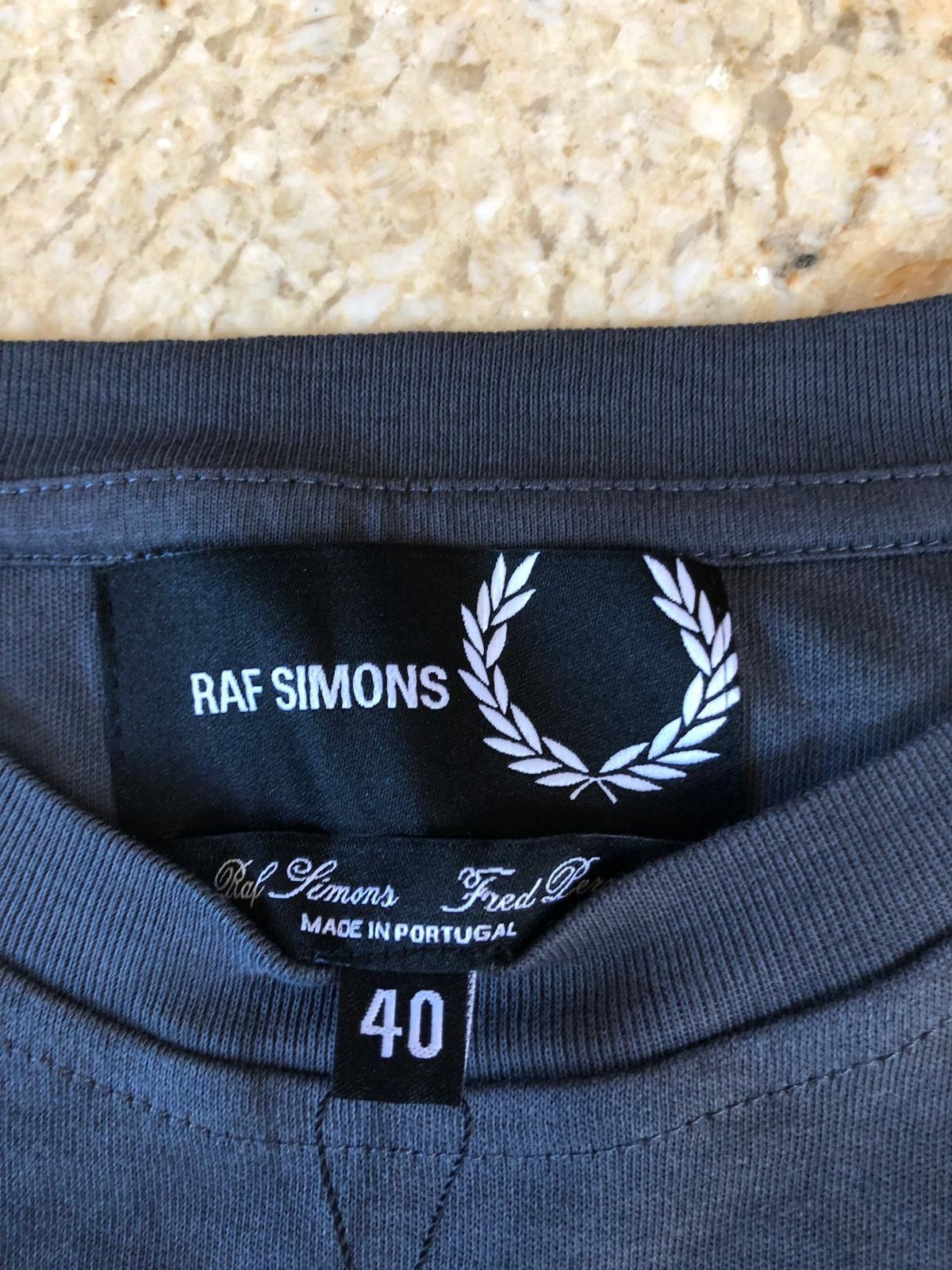 Fred Perry × Raf Simons Fred Perry x Raf Simons Ribbed Cuff Tee Size US M / EU 48-50 / 2 - 5 Thumbnail