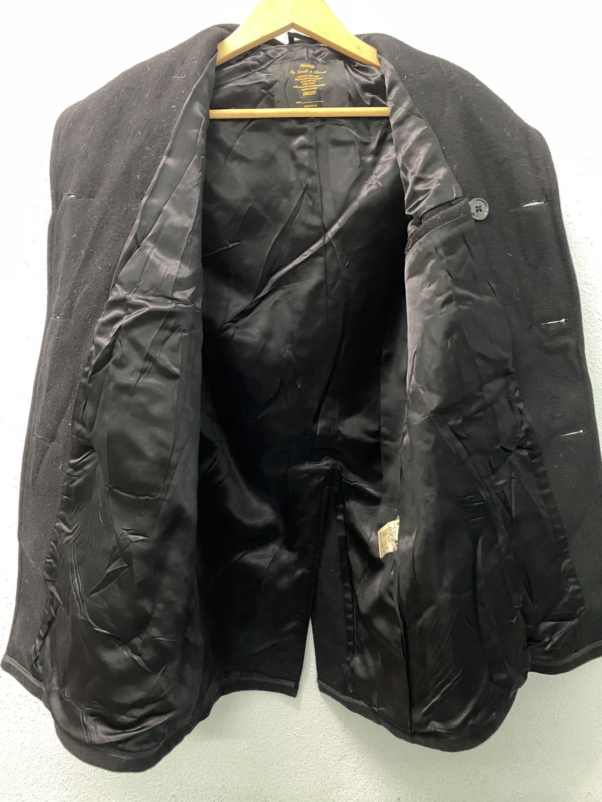 Designer × Fidelity Fidelity by Gerald & Stewart Wool Peacoat Double Breasted Size US S / EU 44-46 / 1 - 6 Thumbnail
