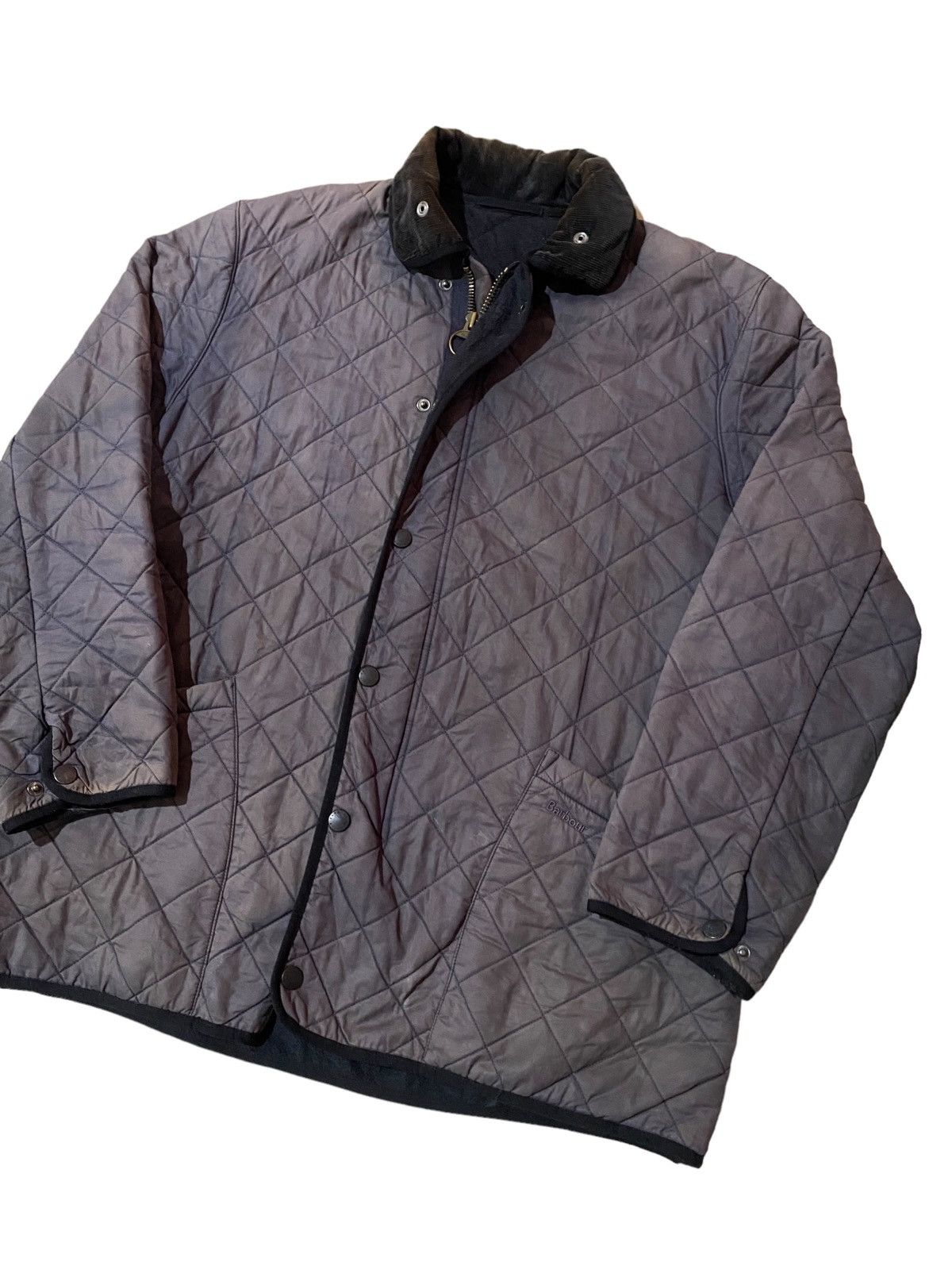 Barbour Vintage Barbour Quilted Sun Faded Jacket | Grailed