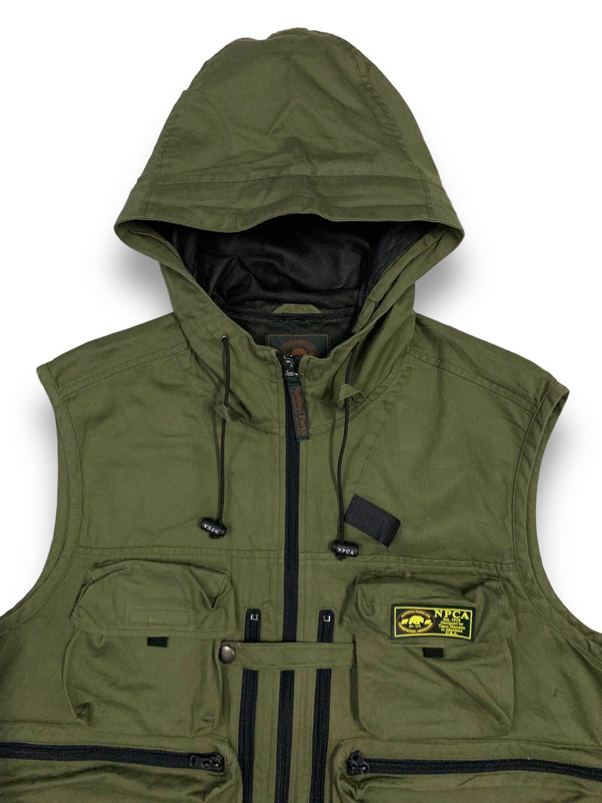 Japanese Brand National Park (NPCA) Multi-pockets Tactical Vest Size US L / EU 52-54 / 3 - 6 Thumbnail
