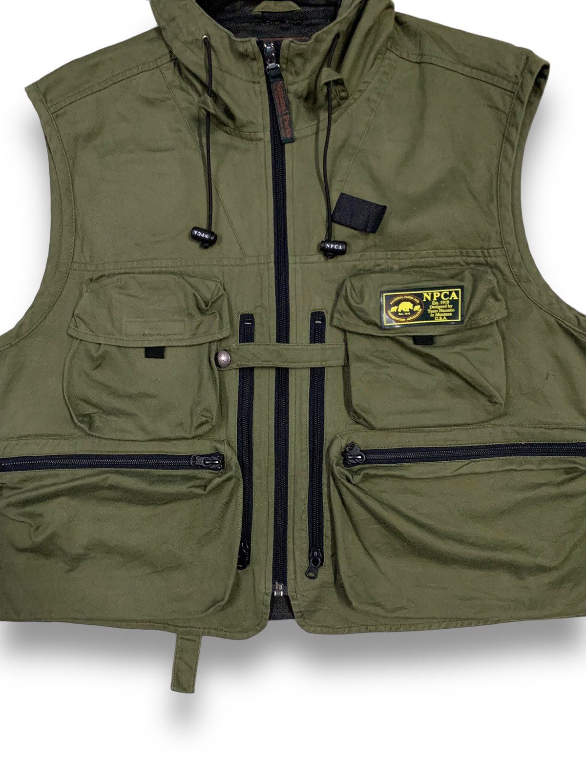 Japanese Brand National Park (NPCA) Multi-pockets Tactical Vest Size US L / EU 52-54 / 3 - 14 Thumbnail
