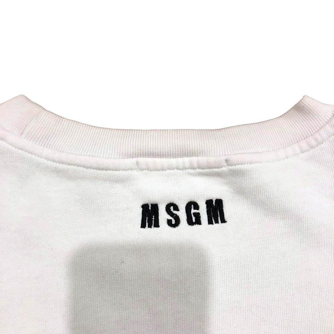 MSGM Massimo Giorgetti MSGM Sweatshirt Graphic Designer Pullover Size US M / EU 48-50 / 2 - 5 Thumbnail