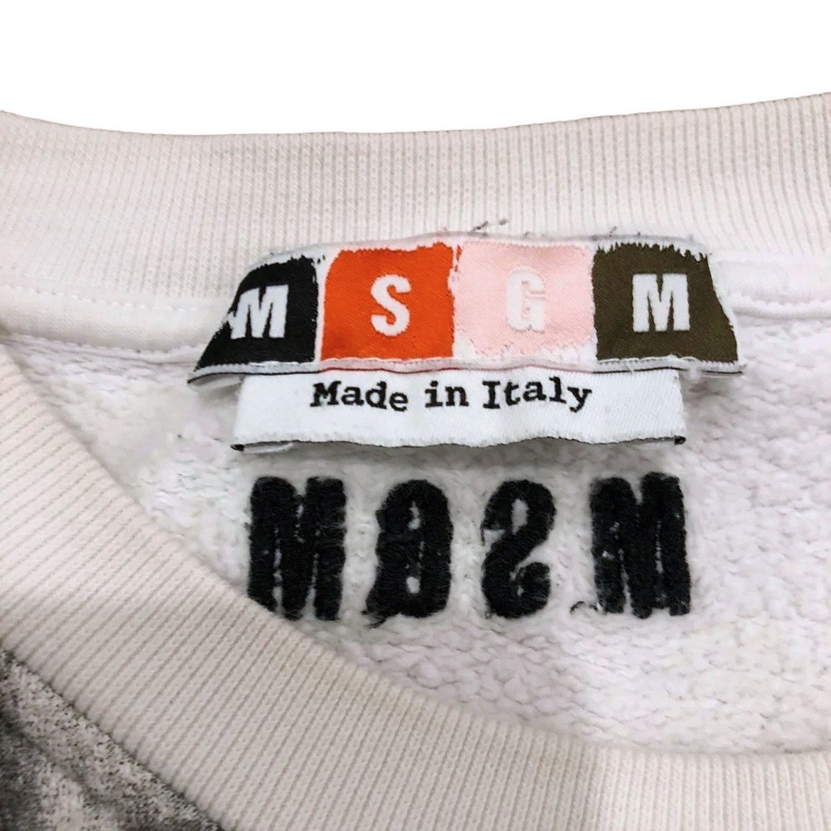 MSGM Massimo Giorgetti MSGM Sweatshirt Graphic Designer Pullover Size US M / EU 48-50 / 2 - 6 Thumbnail