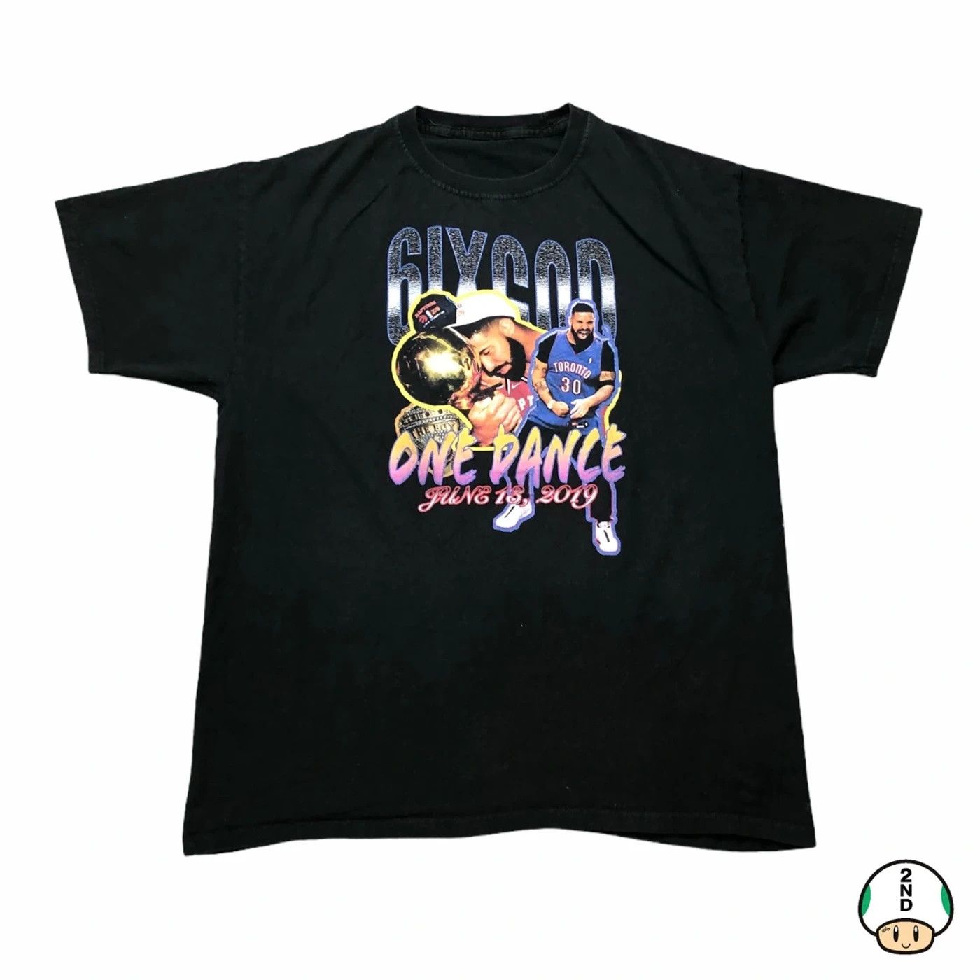 Drake Drake NBA Championship T Shirt Large Graphic Bootleg Rap Tee Size US L / EU 52-54 / 3 - 1 Thumbnail