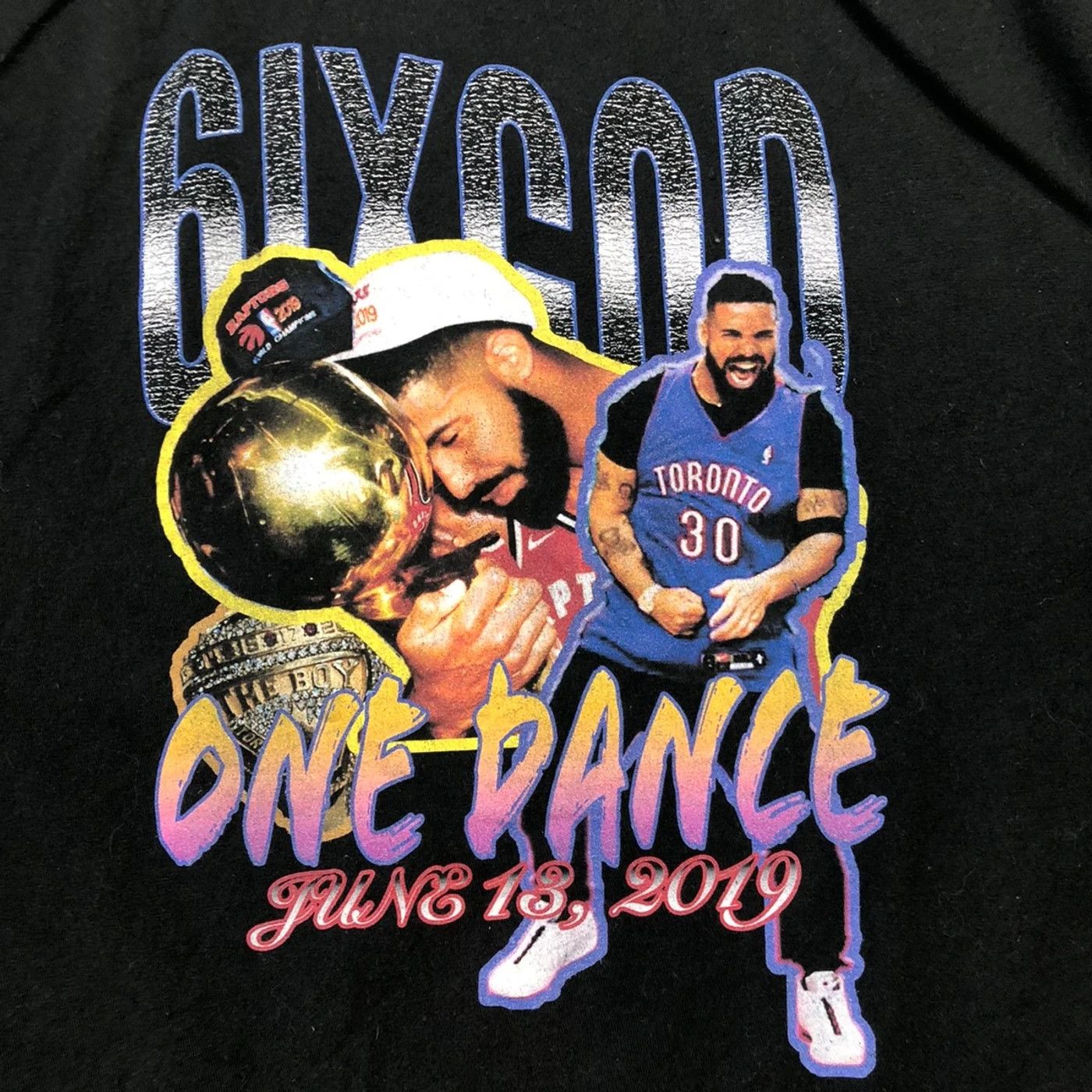 Drake Drake NBA Championship T Shirt Large Graphic Bootleg Rap Tee Size US L / EU 52-54 / 3 - 2 Thumbnail