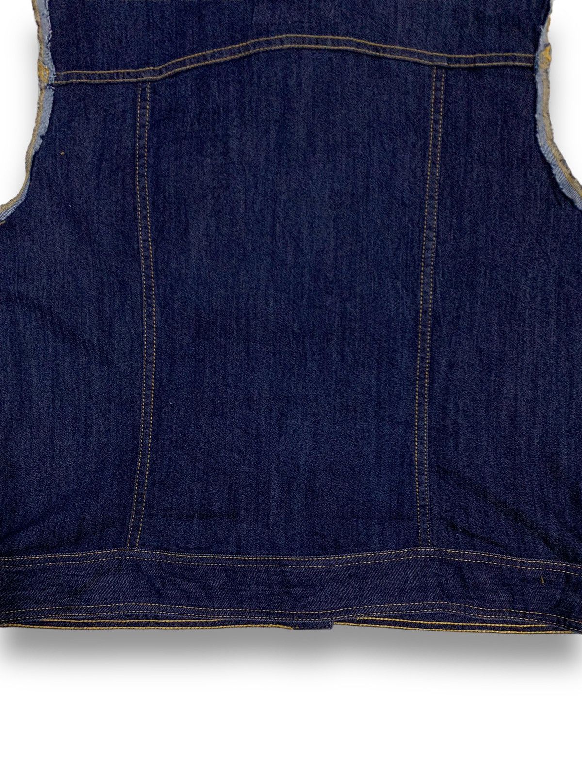 Japanese Brand Japanese Brand The Limited Blue Trucker/Biker Denim Vest Size US L / EU 52-54 / 3 - 12 Thumbnail