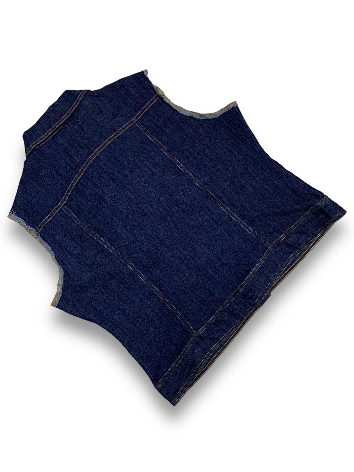Japanese Brand Japanese Brand The Limited Blue Trucker/Biker Denim Vest Size US L / EU 52-54 / 3 - 5 Thumbnail
