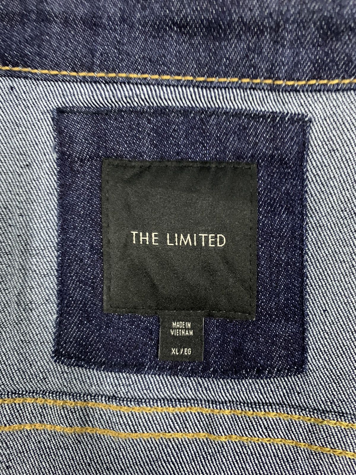 Japanese Brand Japanese Brand The Limited Blue Trucker/Biker Denim Vest Size US L / EU 52-54 / 3 - 13 Thumbnail