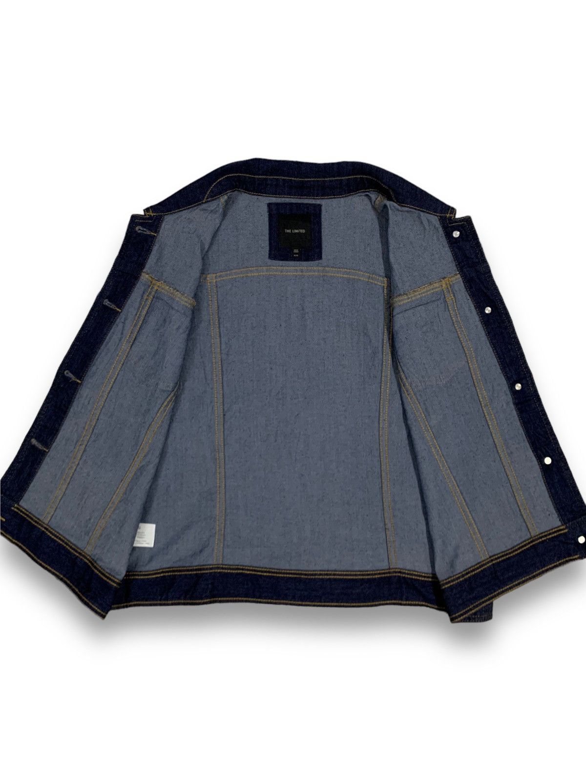 Japanese Brand Japanese Brand The Limited Blue Trucker/Biker Denim Vest Size US L / EU 52-54 / 3 - 3 Thumbnail