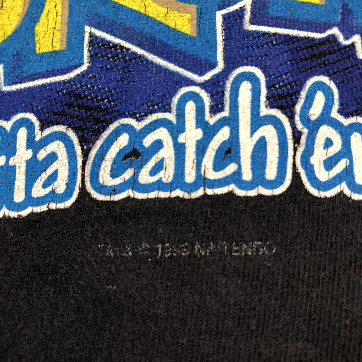 Anime Vintage 1999 Pokemon T Shirt Ash Pikachu Anime Graphic Tee Size US S / EU 44-46 / 1 - 5 Thumbnail