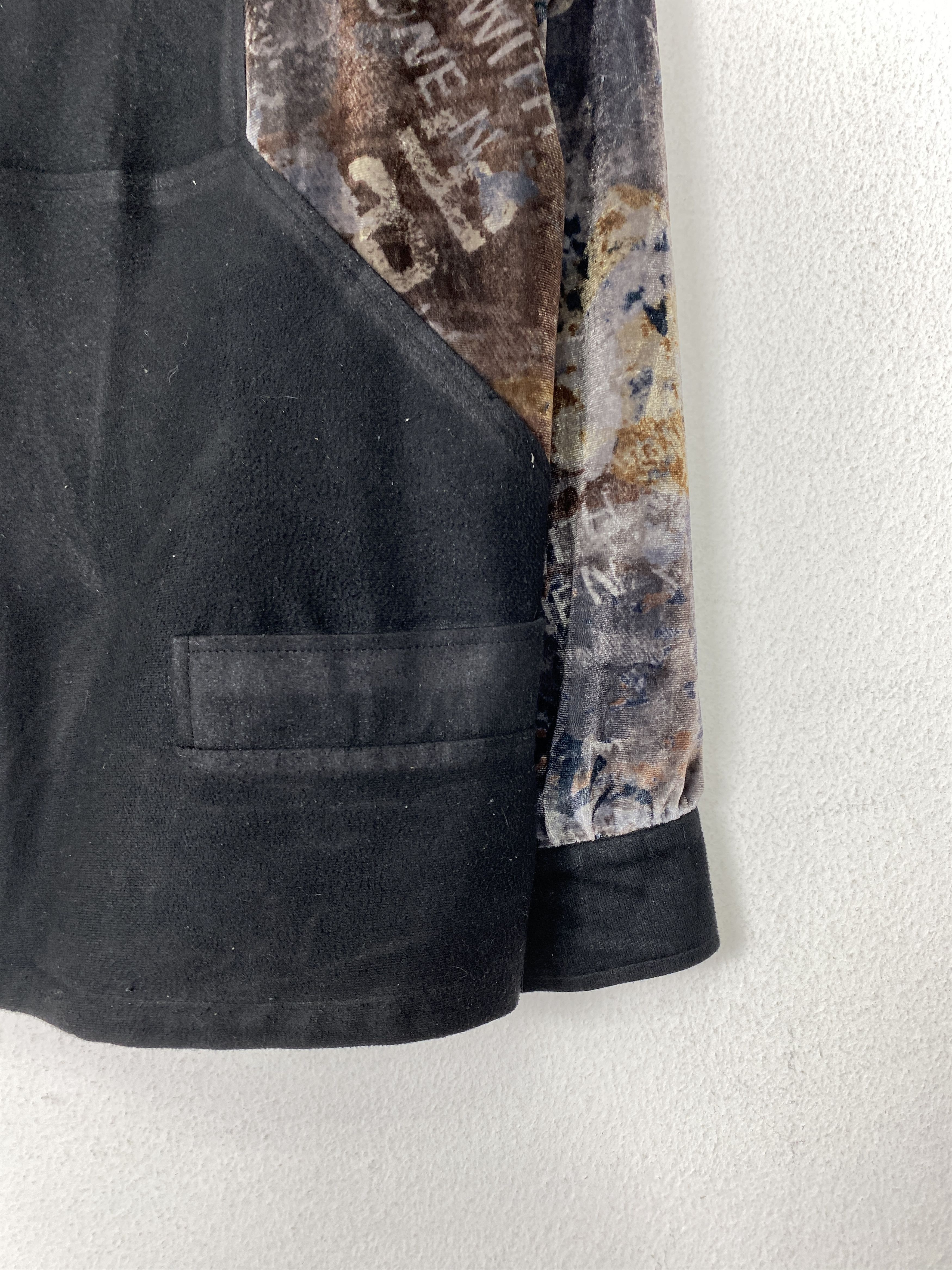 Japanese Brand Vintage PARIADE ZIp Up Nice Sleeve Pattern Wool Jacket Size US S / EU 44-46 / 1 - 8 Thumbnail