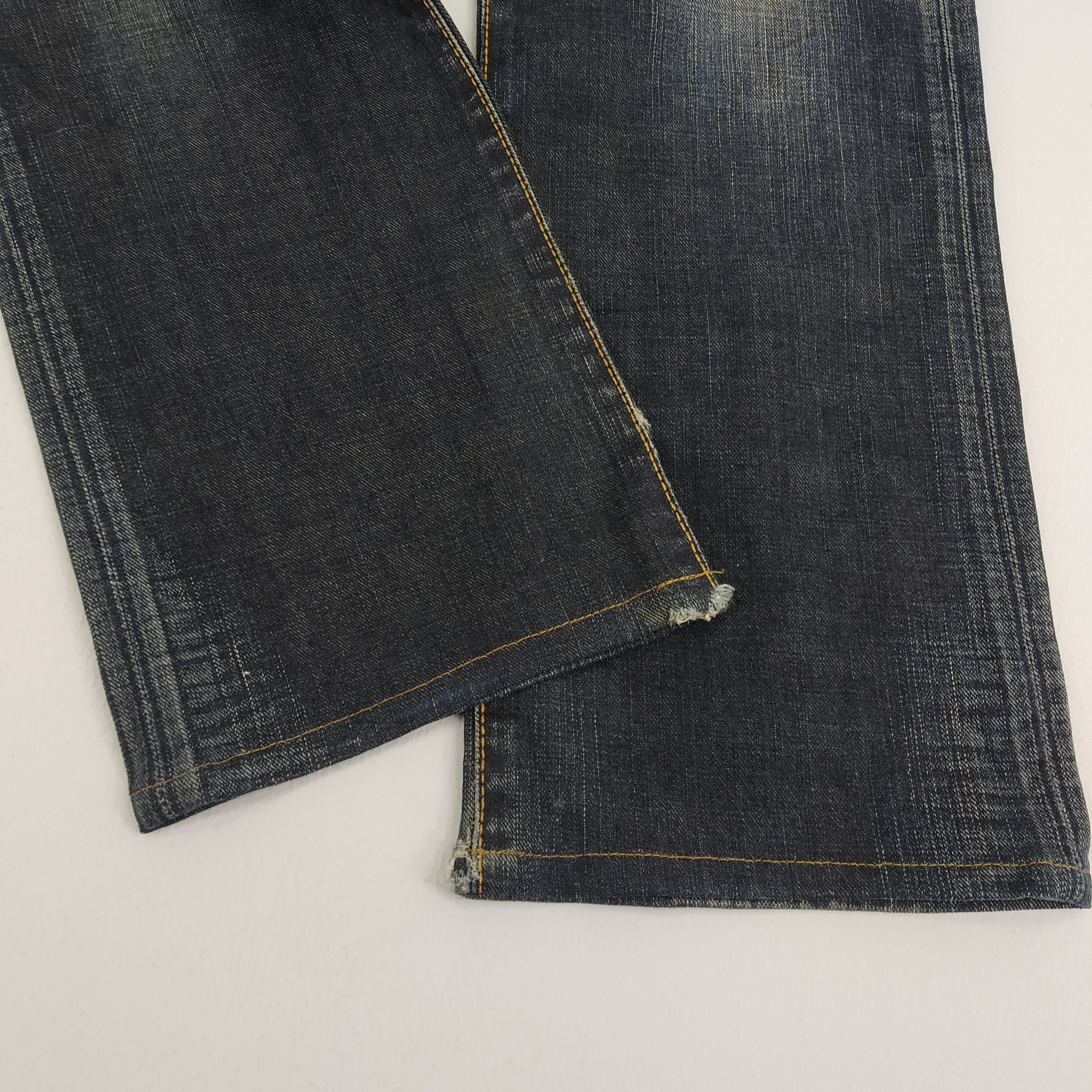 Edwin Size 34 Edwin Black Denim Jeans Distressed Ripped Size US 34 / EU 50 - 5 Thumbnail