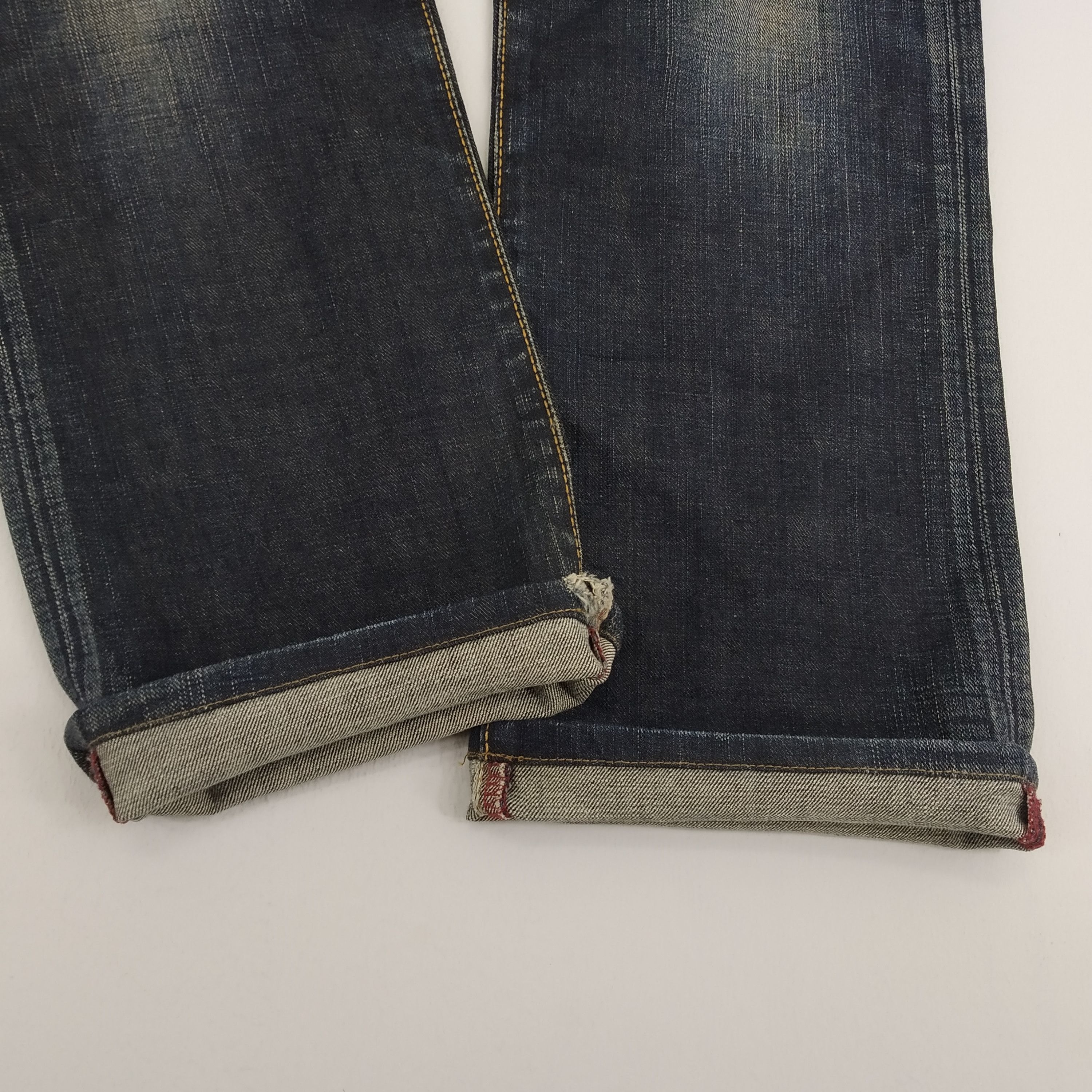 Edwin Size 34 Edwin Black Denim Jeans Distressed Ripped Size US 34 / EU 50 - 7 Thumbnail