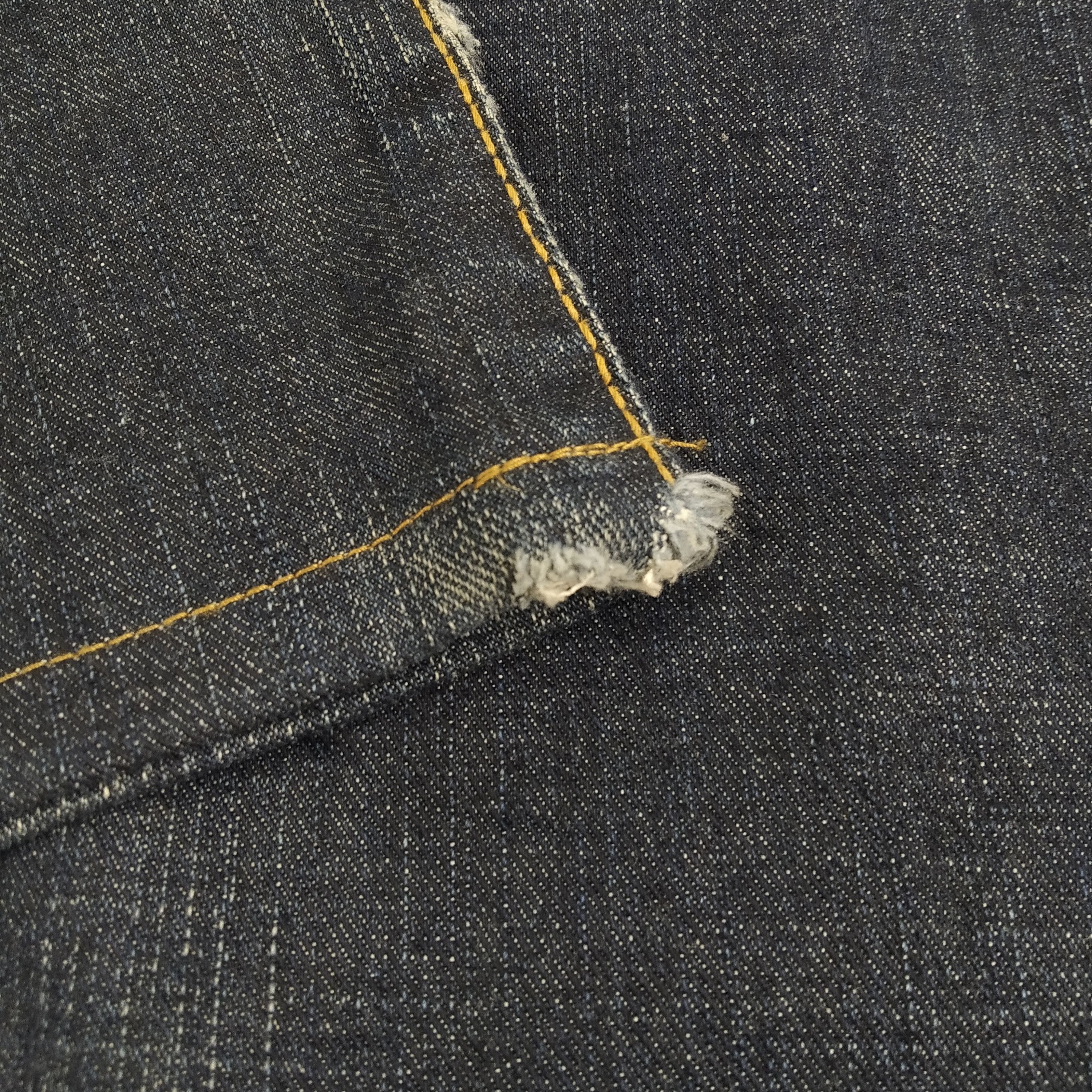 Edwin Size 34 Edwin Black Denim Jeans Distressed Ripped Size US 34 / EU 50 - 6 Thumbnail
