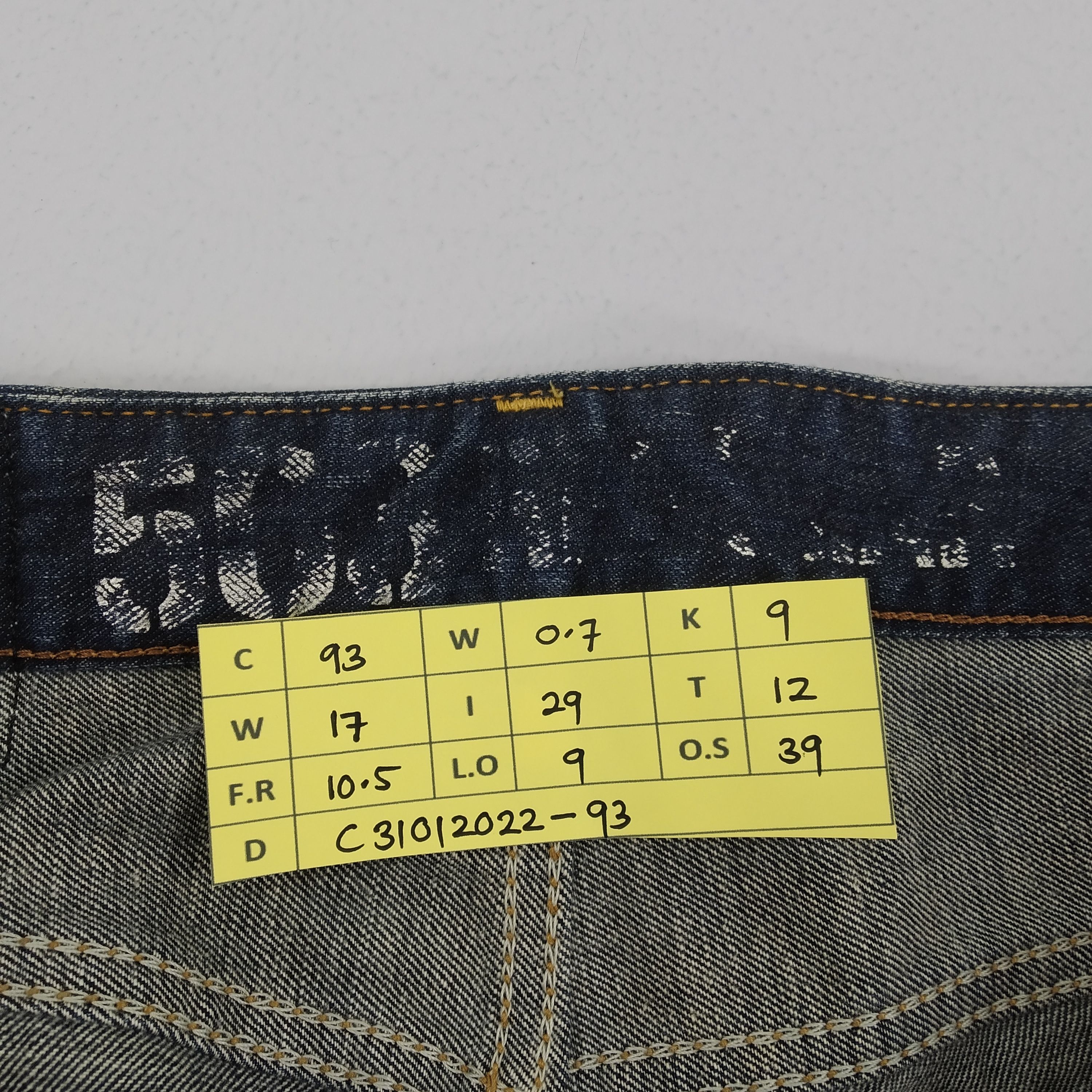 Edwin Size 34 Edwin Black Denim Jeans Distressed Ripped Size US 34 / EU 50 - 15 Thumbnail