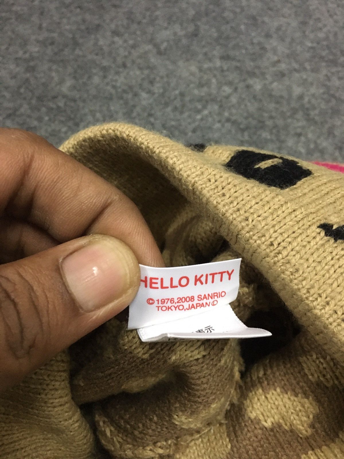 Lil Peep 🔥SICK🔥Rare Hello Kitty Spellout Leopord Beanie Size ONE SIZE - 5 Thumbnail
