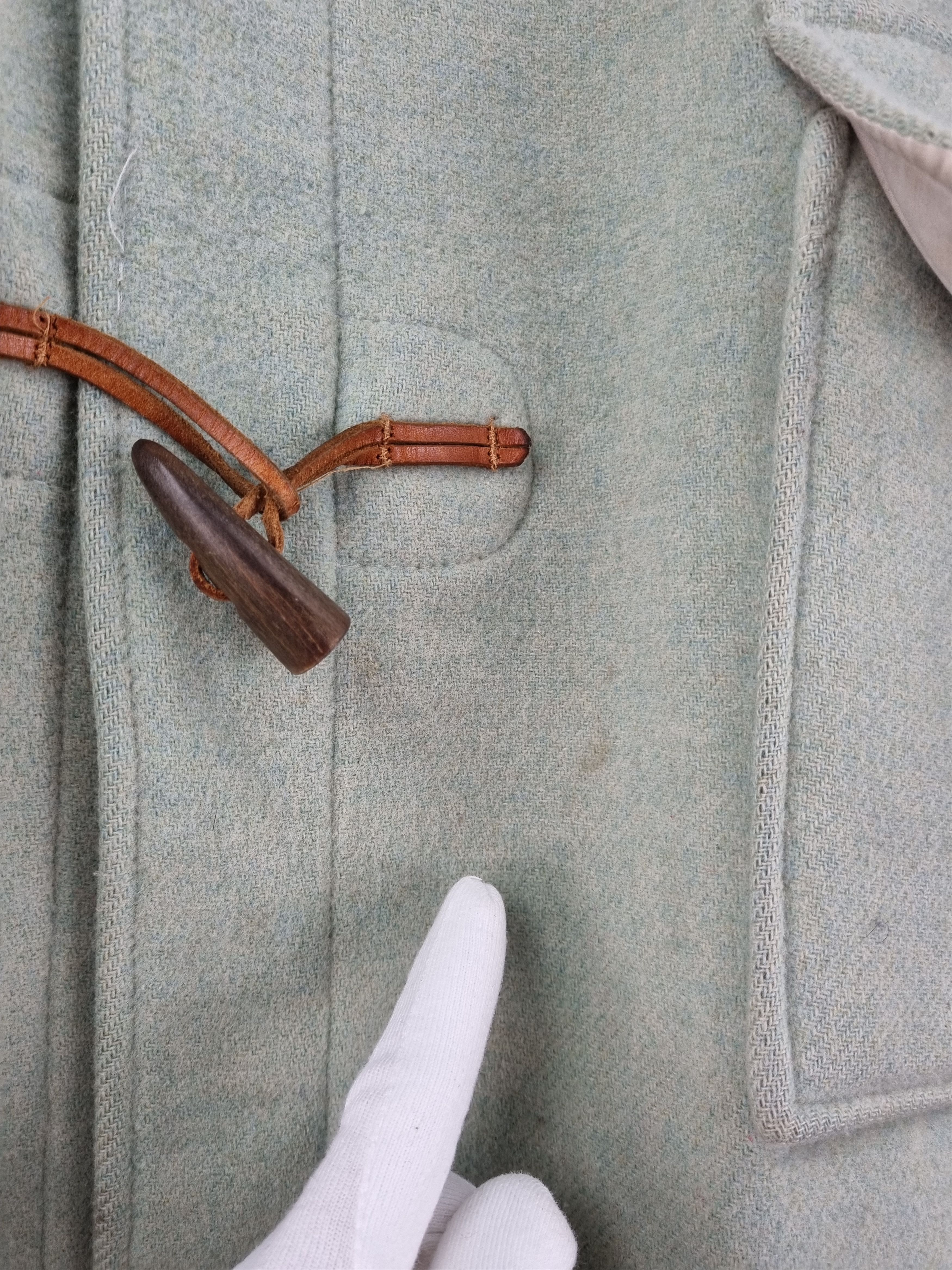 Gloverall × Vintage 90s Gloverall Vintage Wool Hooded made in England Coat Size M / US 6-8 / IT 42-44 - 16 Thumbnail