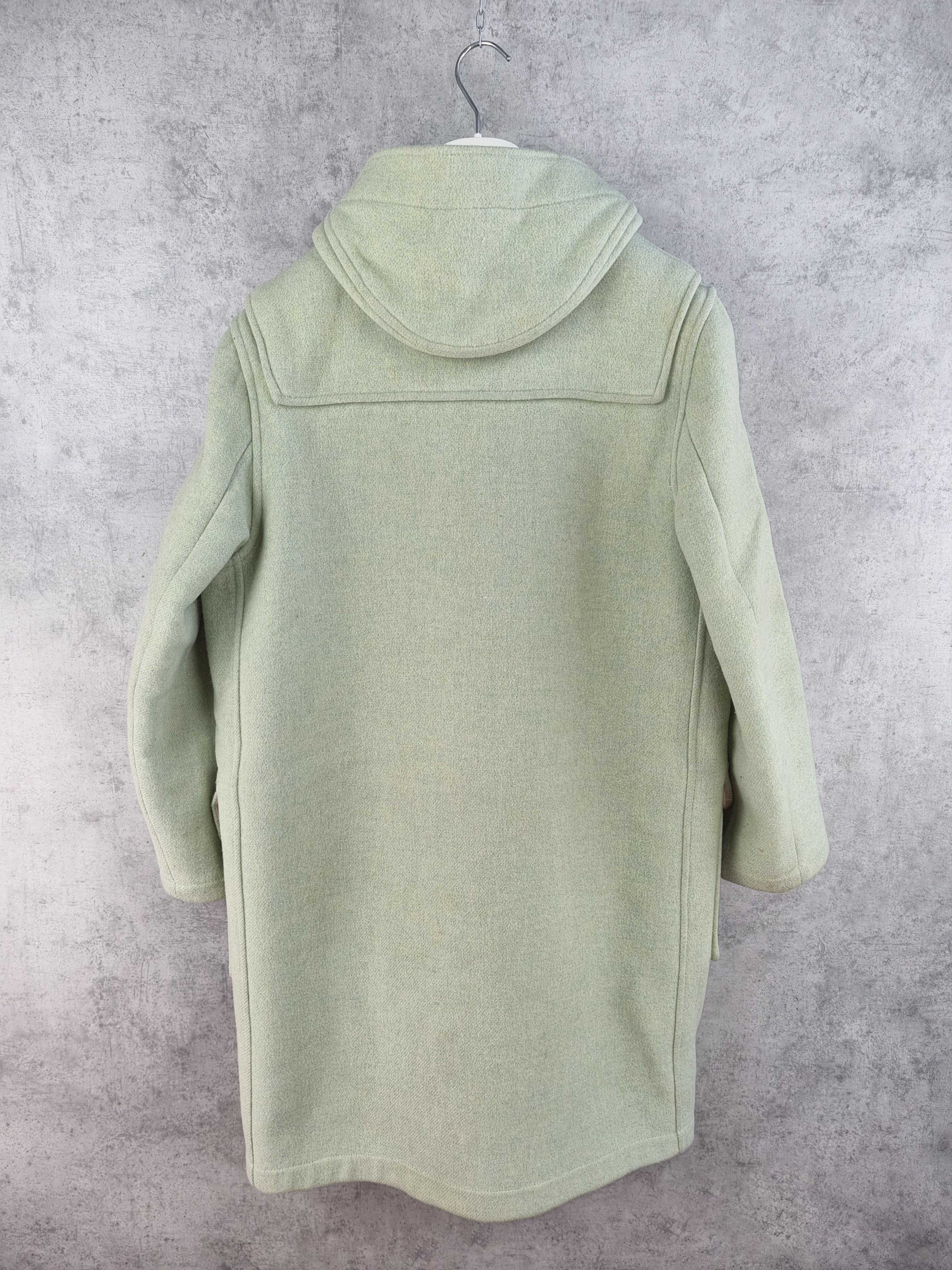 Gloverall × Vintage 90s Gloverall Vintage Wool Hooded made in England Coat Size M / US 6-8 / IT 42-44 - 4 Thumbnail