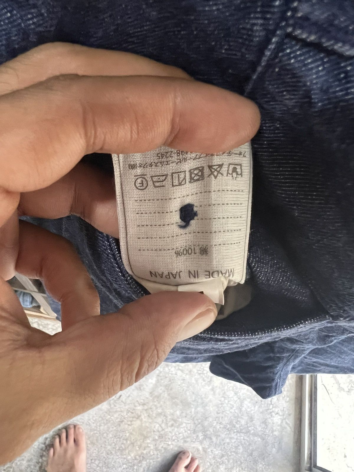 45rpm 🔥45rpm Denim Trousers Size US 27 - 11 Thumbnail