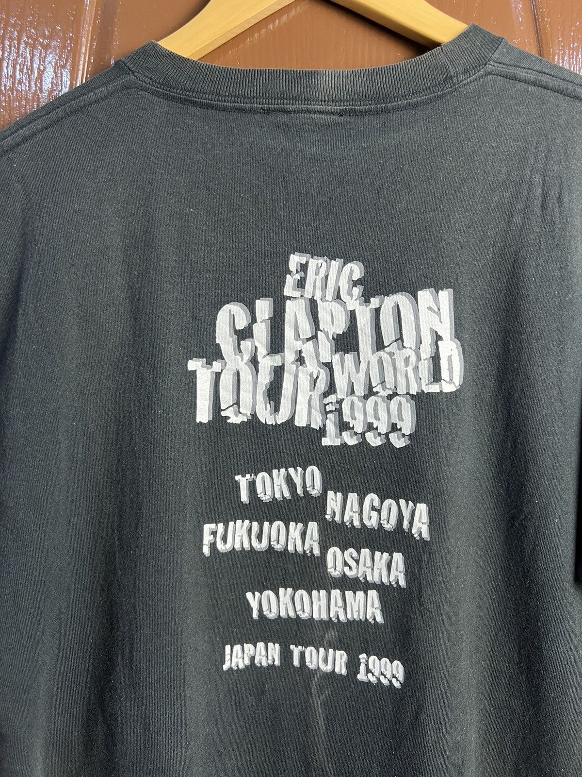 Band Tees 🔥Vintage 99 Eric Clapton Japan Tour Tees Size US M / EU 48-50 / 2 - 13 Thumbnail