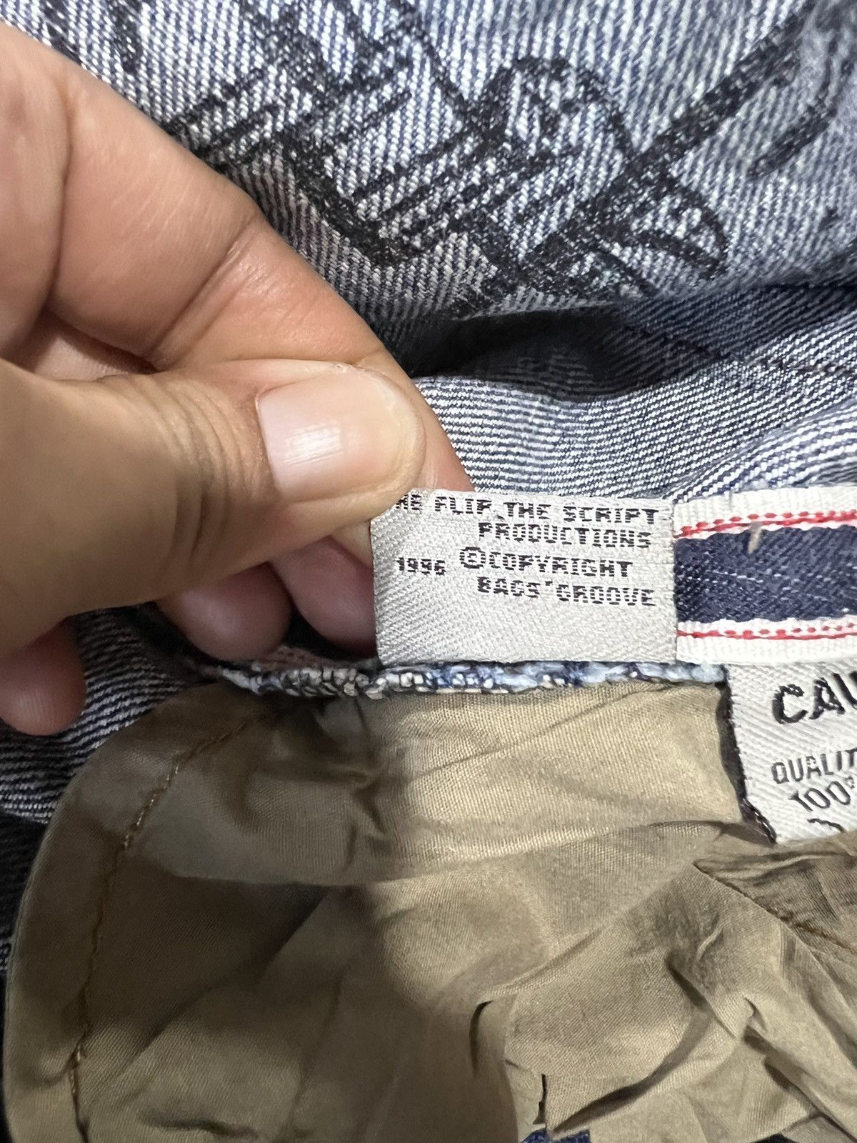 Other 🔥Rare Flip The Script Redline Selvedge Denim Size US 34 / EU 50 - 18 Thumbnail