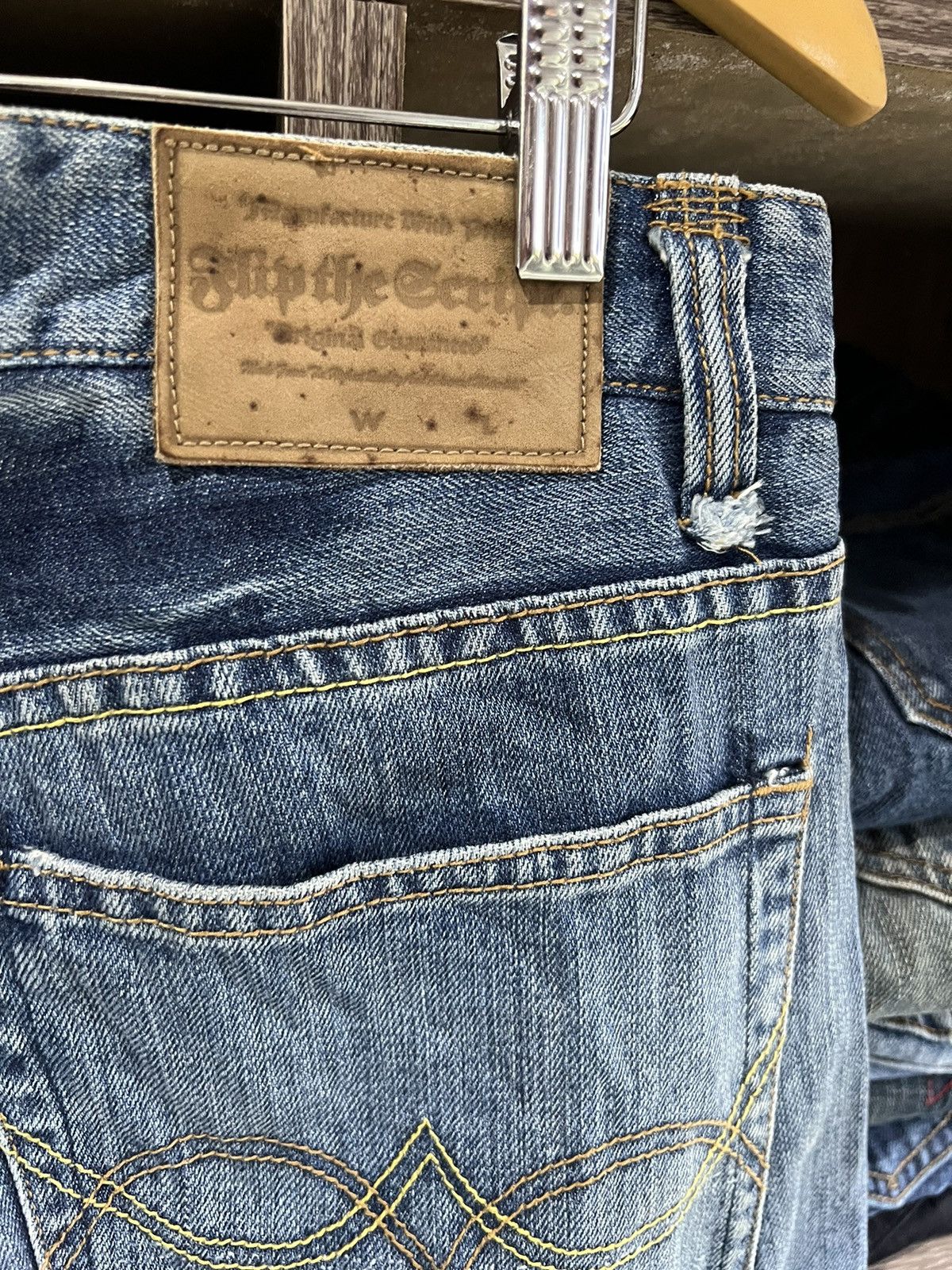Other 🔥Rare Flip The Script Redline Selvedge Denim Size US 34 / EU 50 - 16 Thumbnail