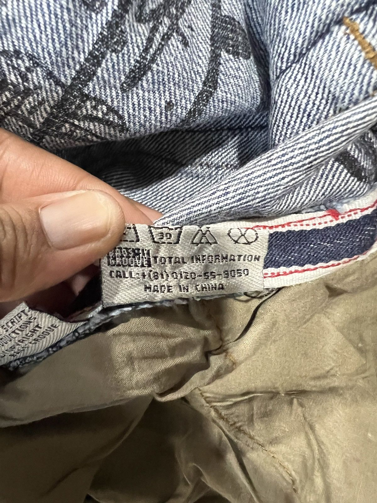 Other 🔥Rare Flip The Script Redline Selvedge Denim Size US 34 / EU 50 - 19 Thumbnail