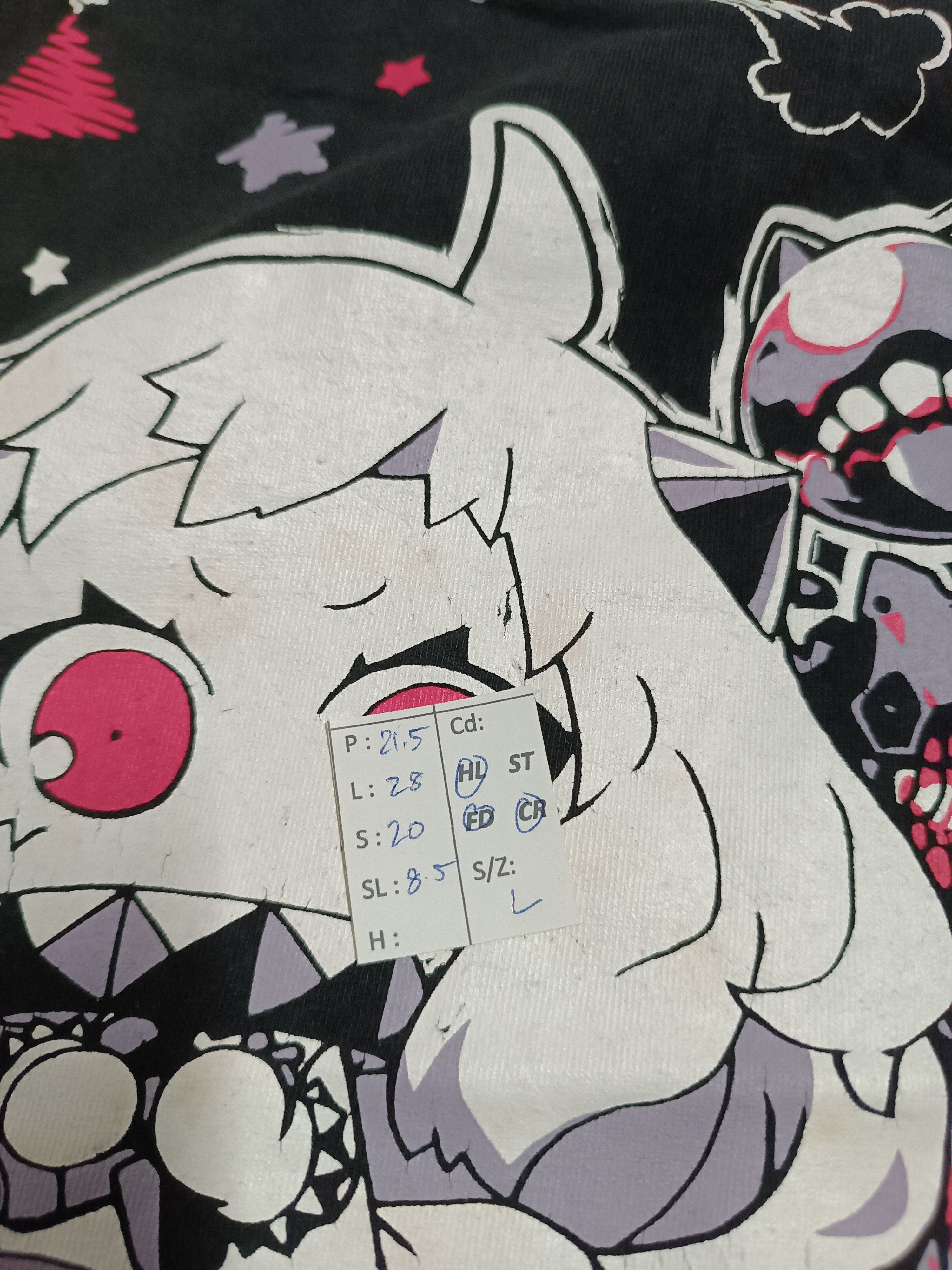 Anime THRASHED FADED VINTAGE NORTHERN PRINCESS KANTAI COLLECTION Size US L / EU 52-54 / 3 - 23 Thumbnail