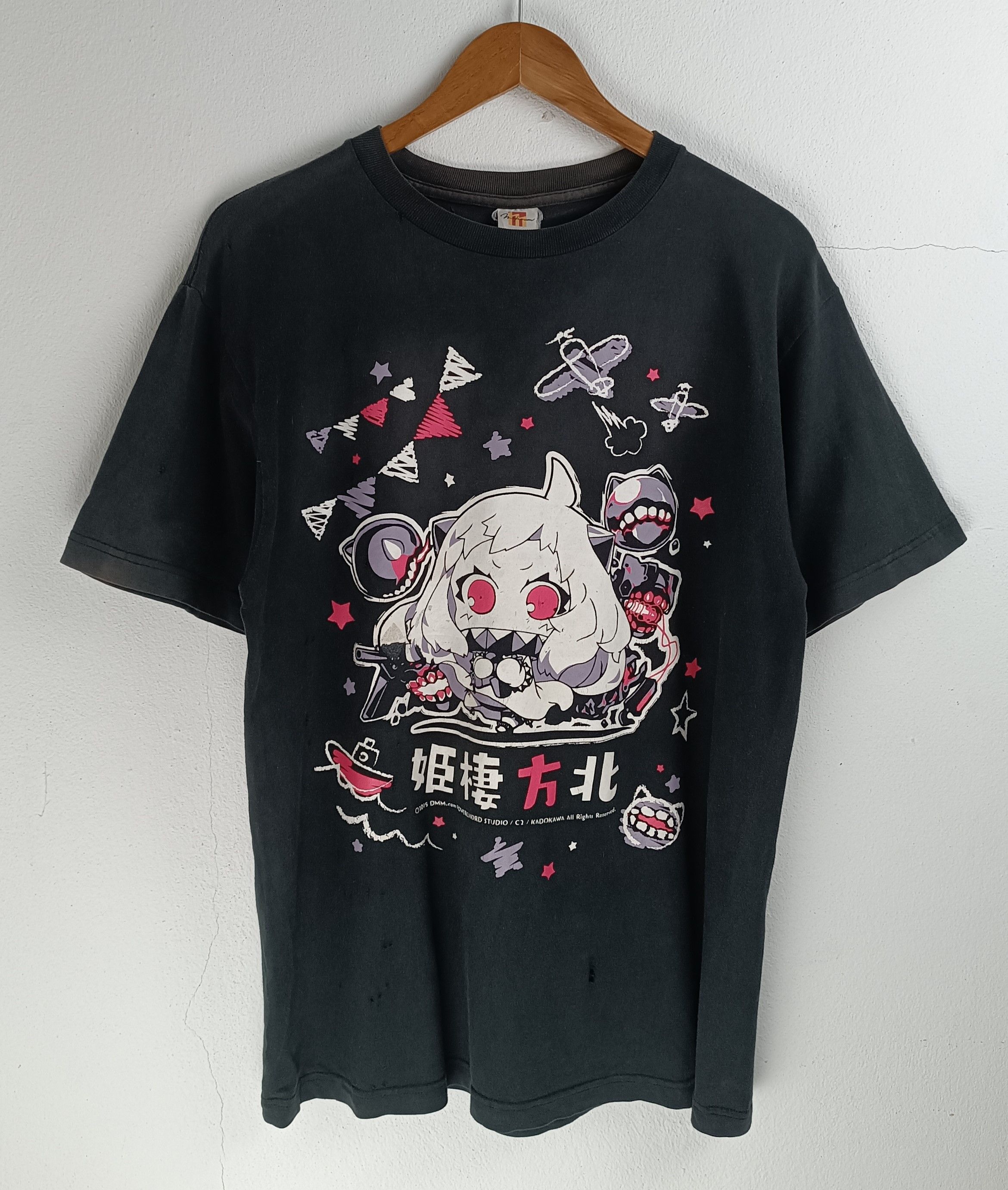 Anime THRASHED FADED VINTAGE NORTHERN PRINCESS KANTAI COLLECTION Size US L / EU 52-54 / 3 - 3 Thumbnail