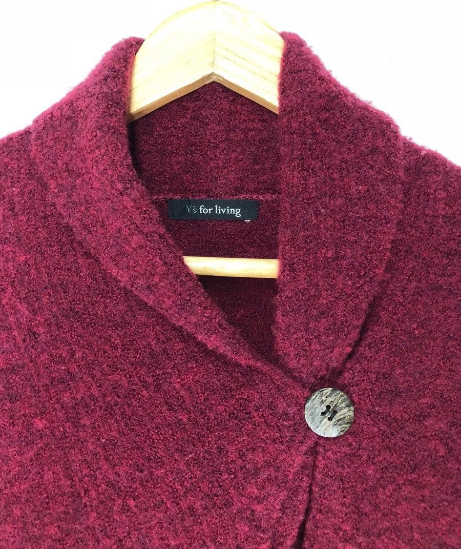 Yohji Yamamoto 🇯🇵Y's for living Yohji Fur Fleece Mohair Kurt Cobain Cardigan Size US M / EU 48-50 / 2 - 3 Thumbnail