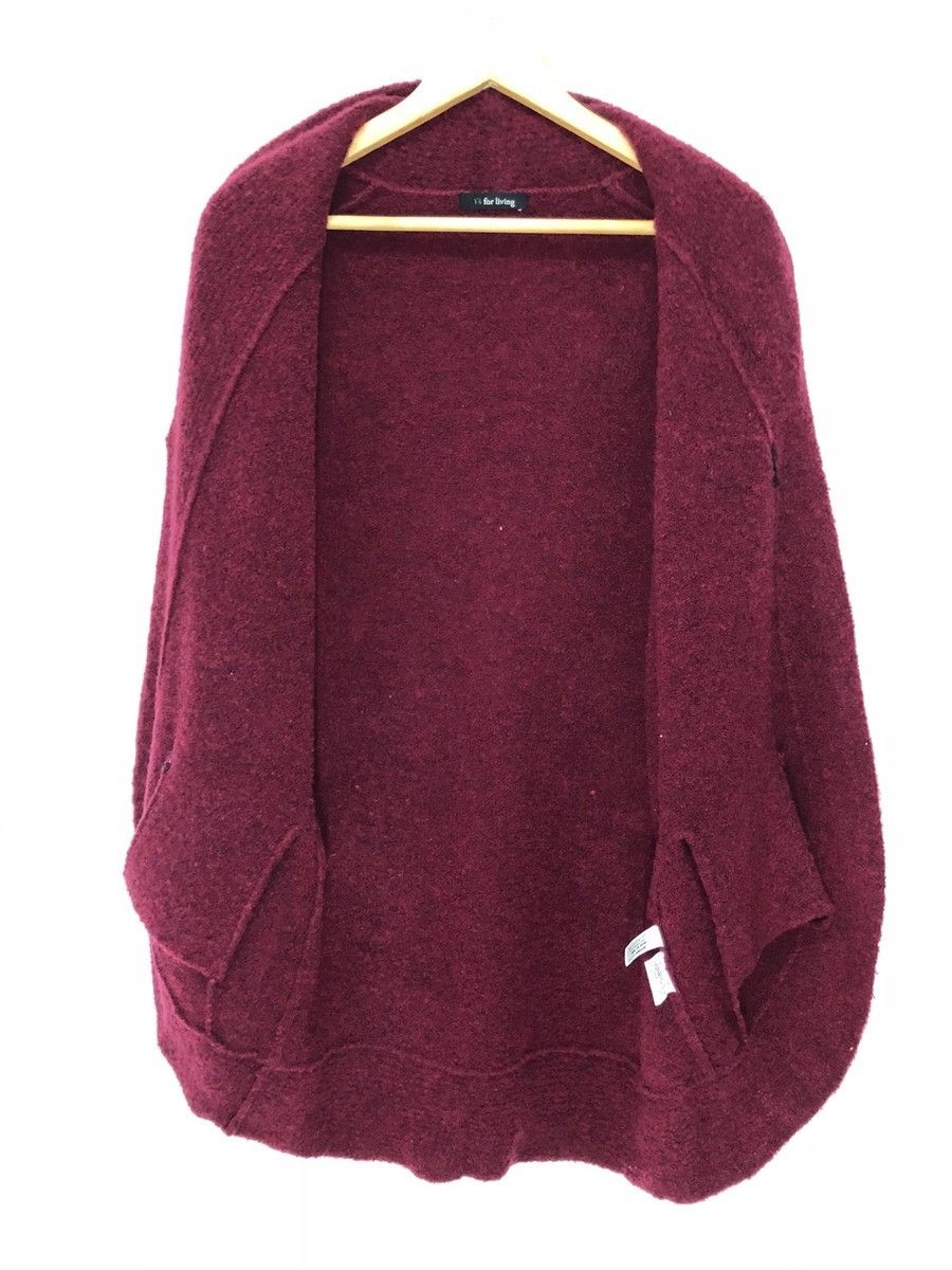 Yohji Yamamoto 🇯🇵Y's for living Yohji Fur Fleece Mohair Kurt Cobain Cardigan Size US M / EU 48-50 / 2 - 6 Thumbnail
