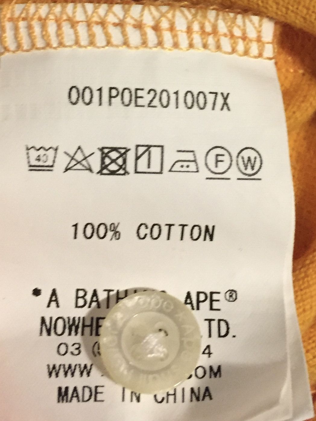 Bape Bape polo shirt Size US L / EU 52-54 / 3 - 5 Thumbnail