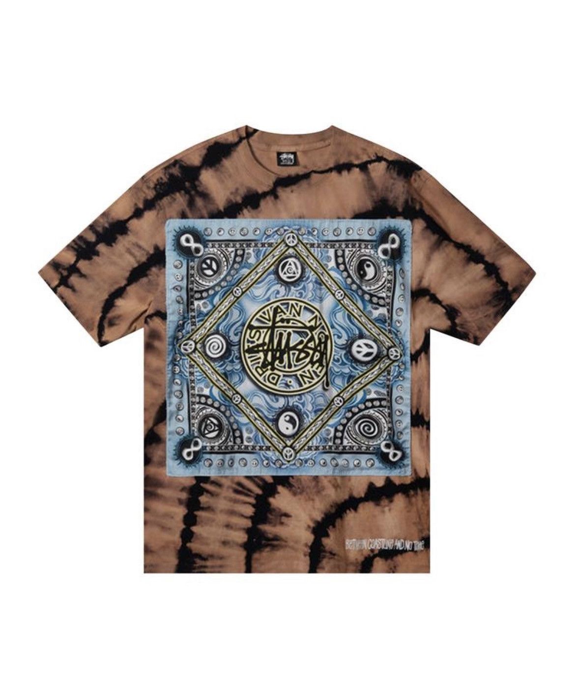 Dries Van Noten Stüssy x Dries Van Noten – Tie Dye Bandana Tee