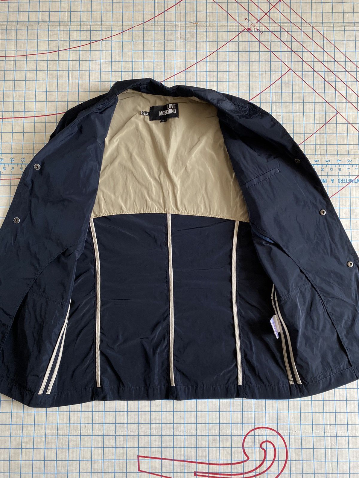 Designer × Moschino Love Moschino Blazer Style Casual Rain Jacket Fits Small Size US S / EU 44-46 / 1 - 9 Thumbnail