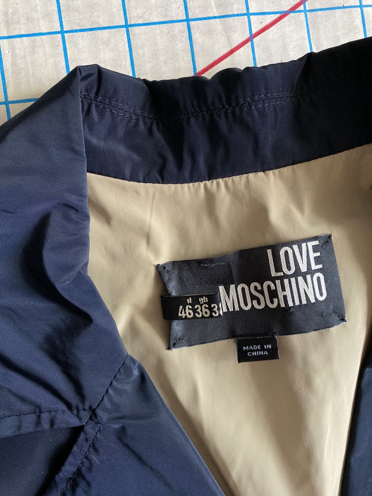 Designer × Moschino Love Moschino Blazer Style Casual Rain Jacket Fits Small Size US S / EU 44-46 / 1 - 8 Thumbnail