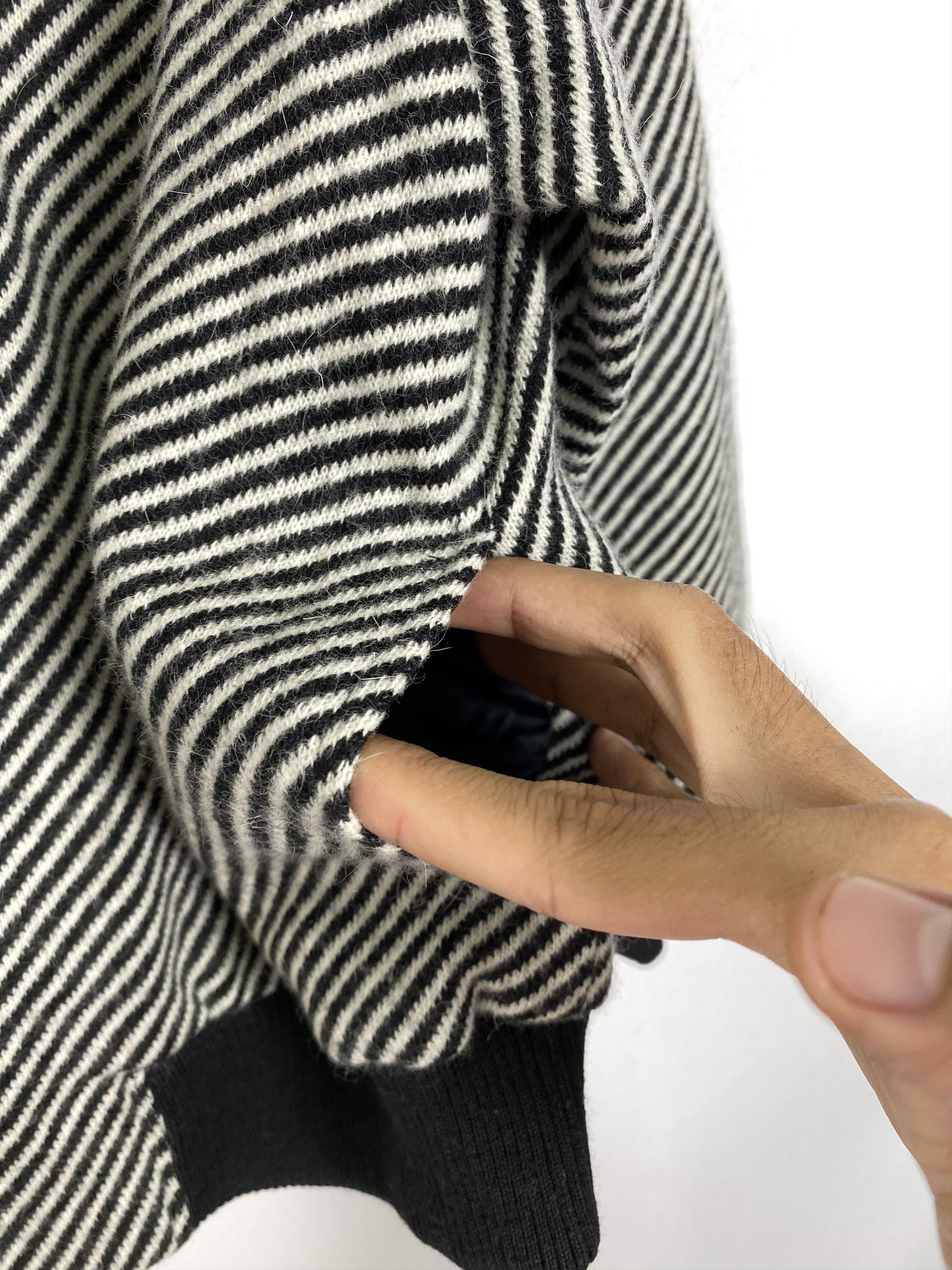 Japanese Brand Vintage L.JOYFUL Striped Velvet Bombers Jacket Size US XL / EU 56 / 4 - 10 Thumbnail