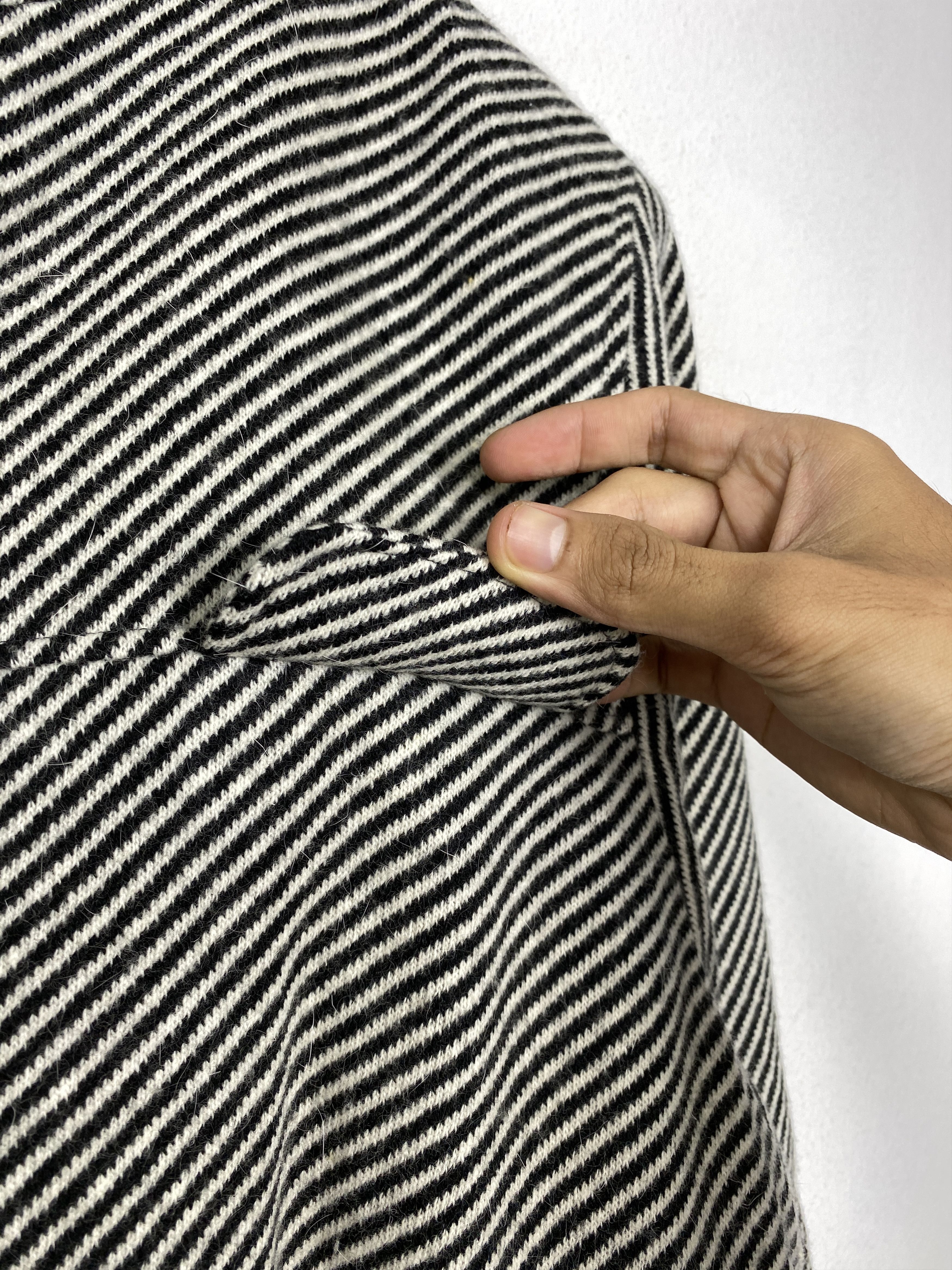Japanese Brand Vintage L.JOYFUL Striped Velvet Bombers Jacket Size US XL / EU 56 / 4 - 9 Thumbnail