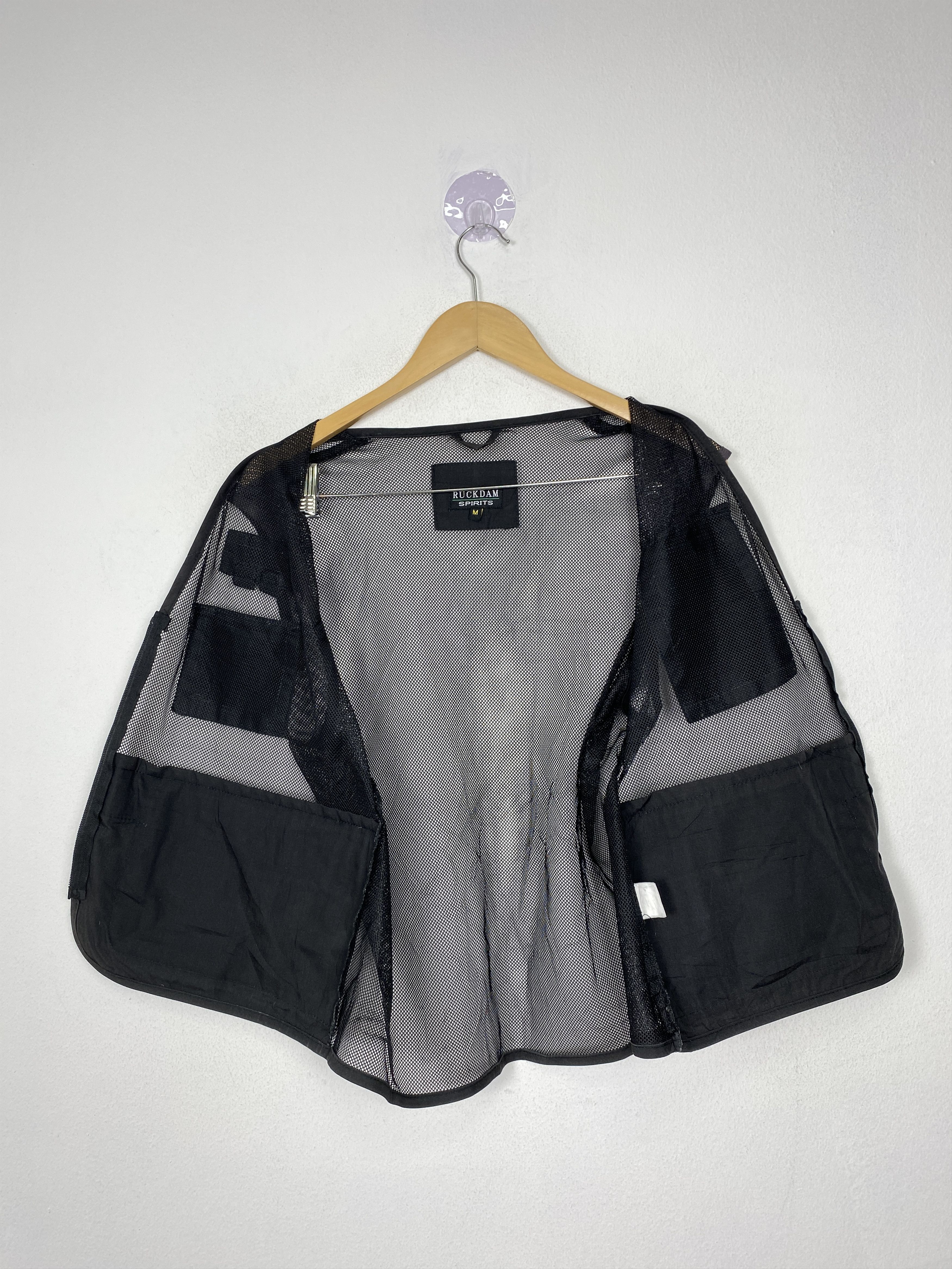 Japanese Brand Vintage Ruckdamsprit Multi Pocket Zip Up Vest Size US M / EU 48-50 / 2 - 2 Thumbnail