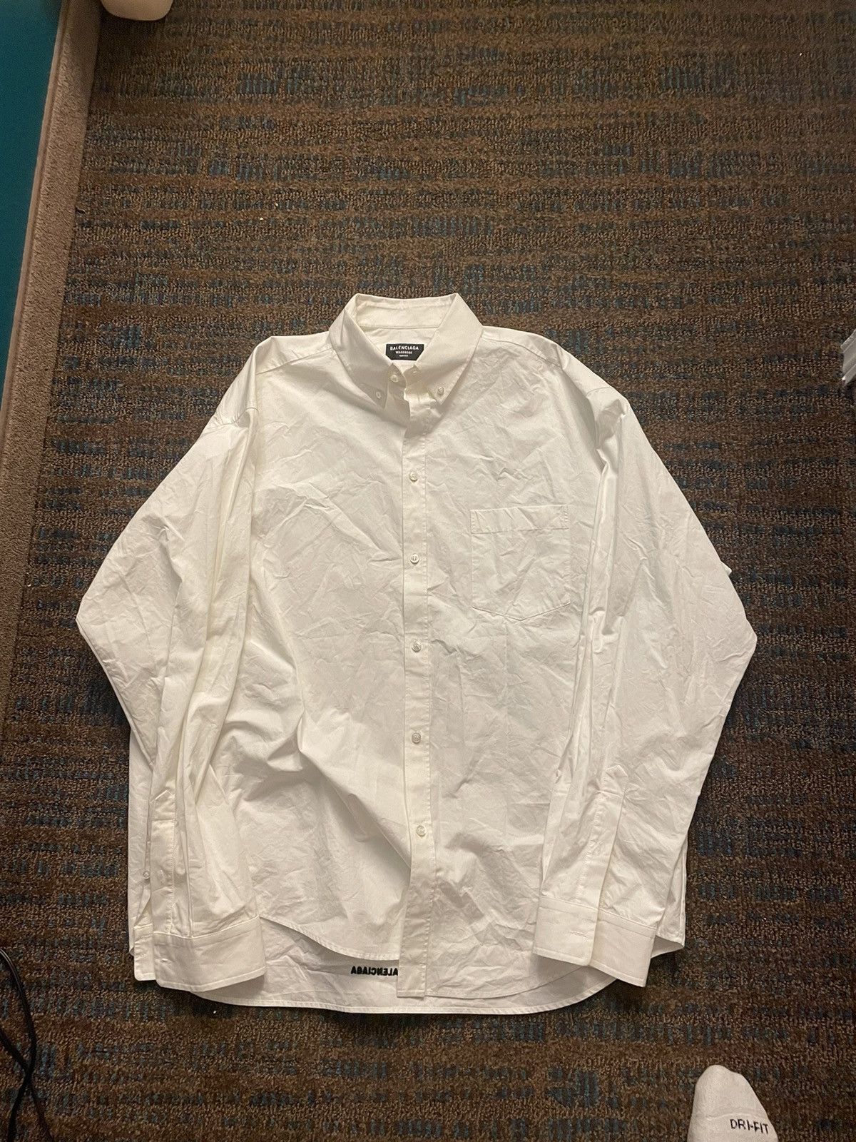 Balenciaga Balenciaga button up long sleeve | Grailed