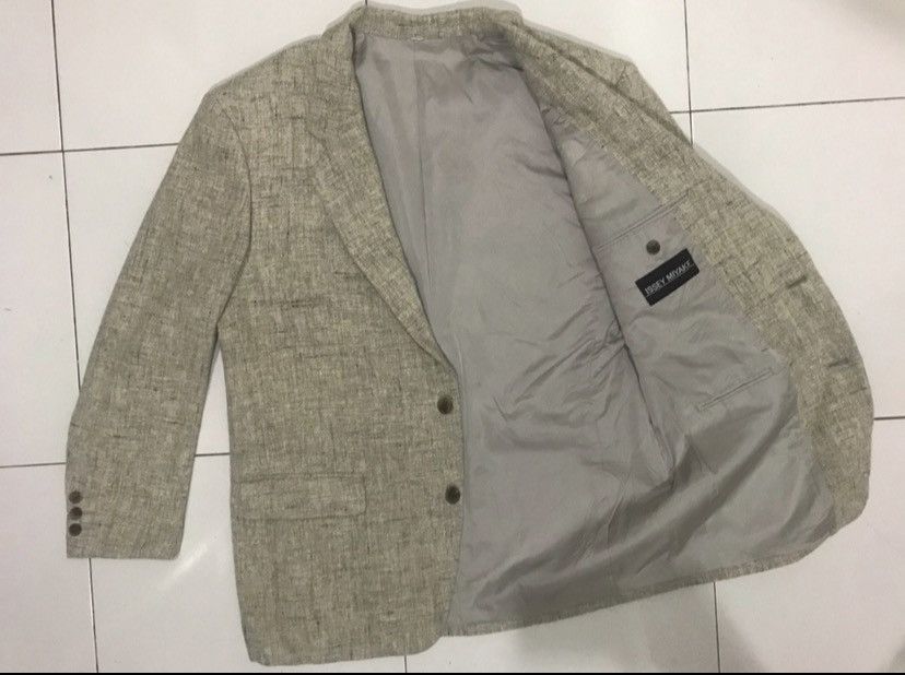 Issey Miyake 🔥Vintage🔥 Issey Miyake Mens Blazer Size US L / EU 52-54 / 3 - 3 Thumbnail