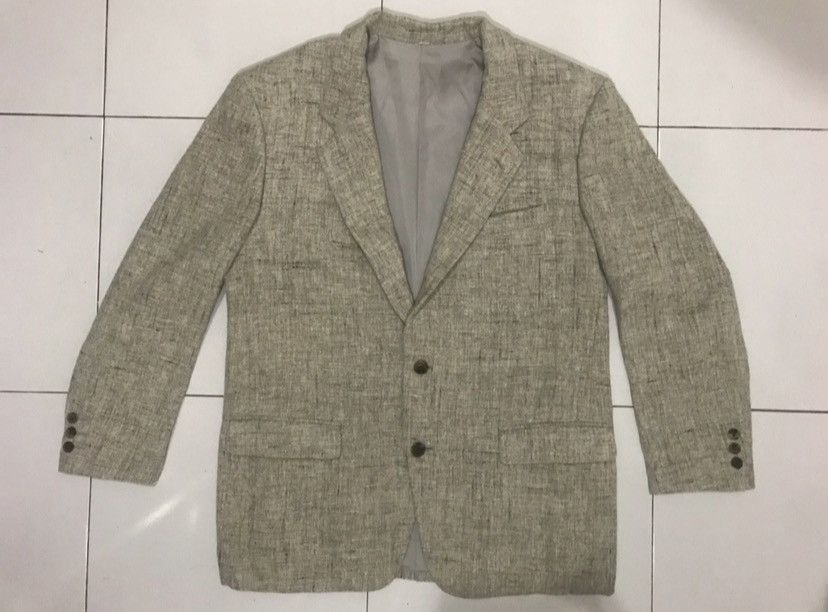 Issey Miyake 🔥Vintage🔥 Issey Miyake Mens Blazer Size US L / EU 52-54 / 3 - 2 Thumbnail