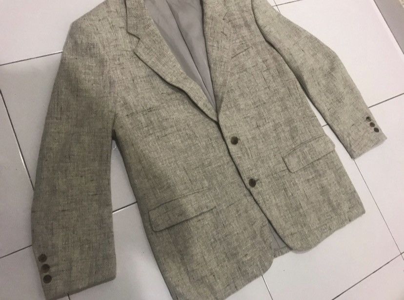 Issey Miyake 🔥Vintage🔥 Issey Miyake Mens Blazer Size US L / EU 52-54 / 3 - 4 Thumbnail