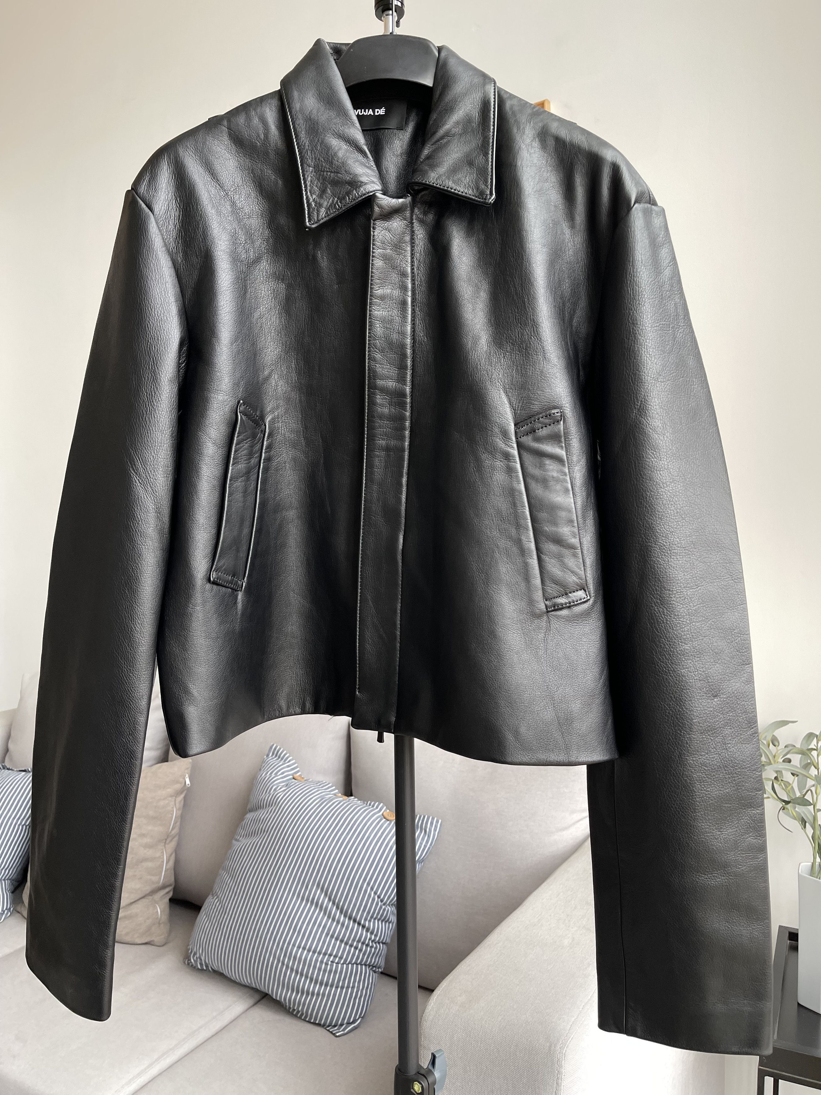 Vuja De VUJADE DUAL ZIP LEATHER JACKET | Grailed