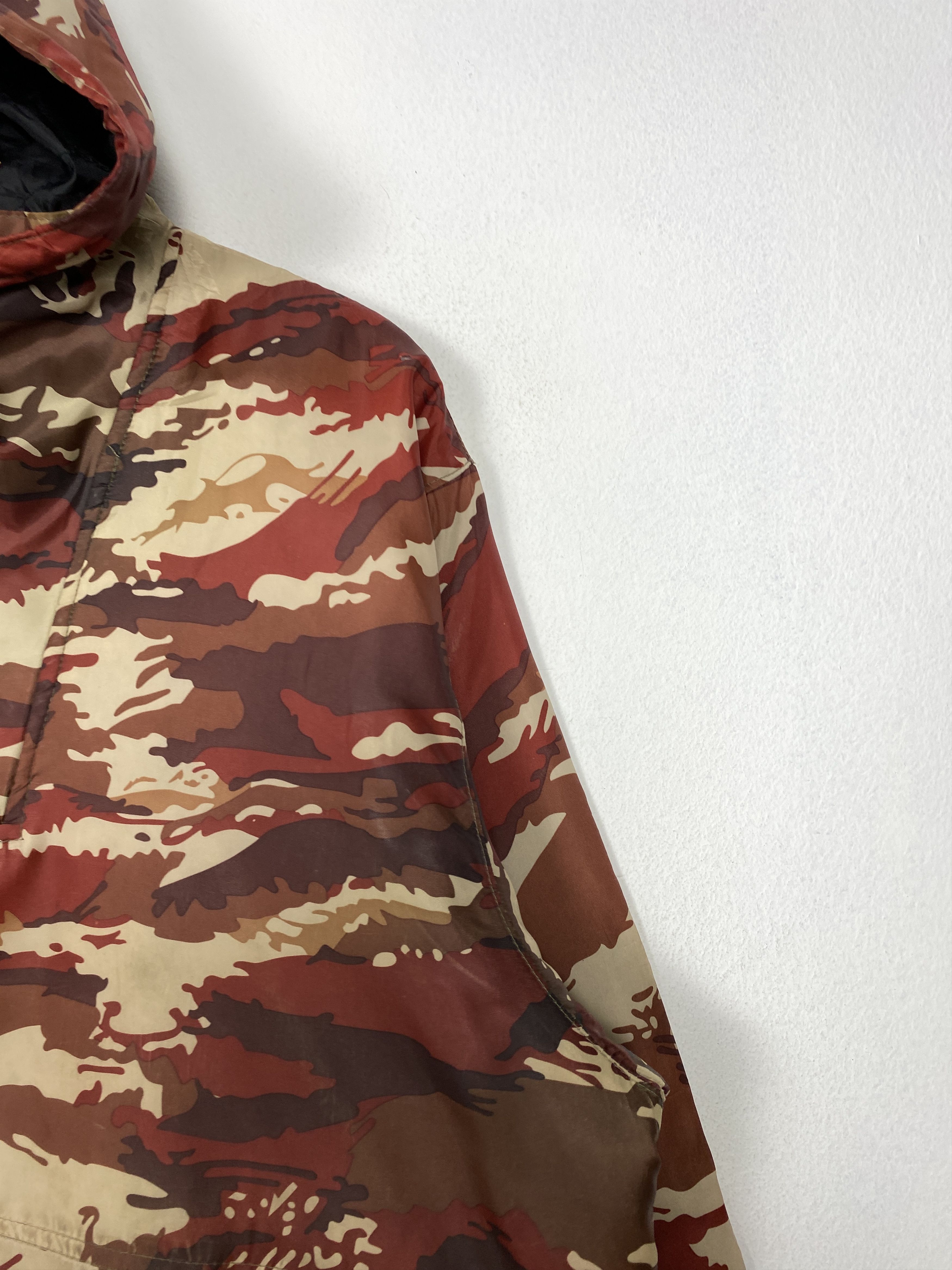 Japanese Brand Vintage Zack Style Camo Half-Zip Light Jacket Size US XL / EU 56 / 4 - 5 Thumbnail
