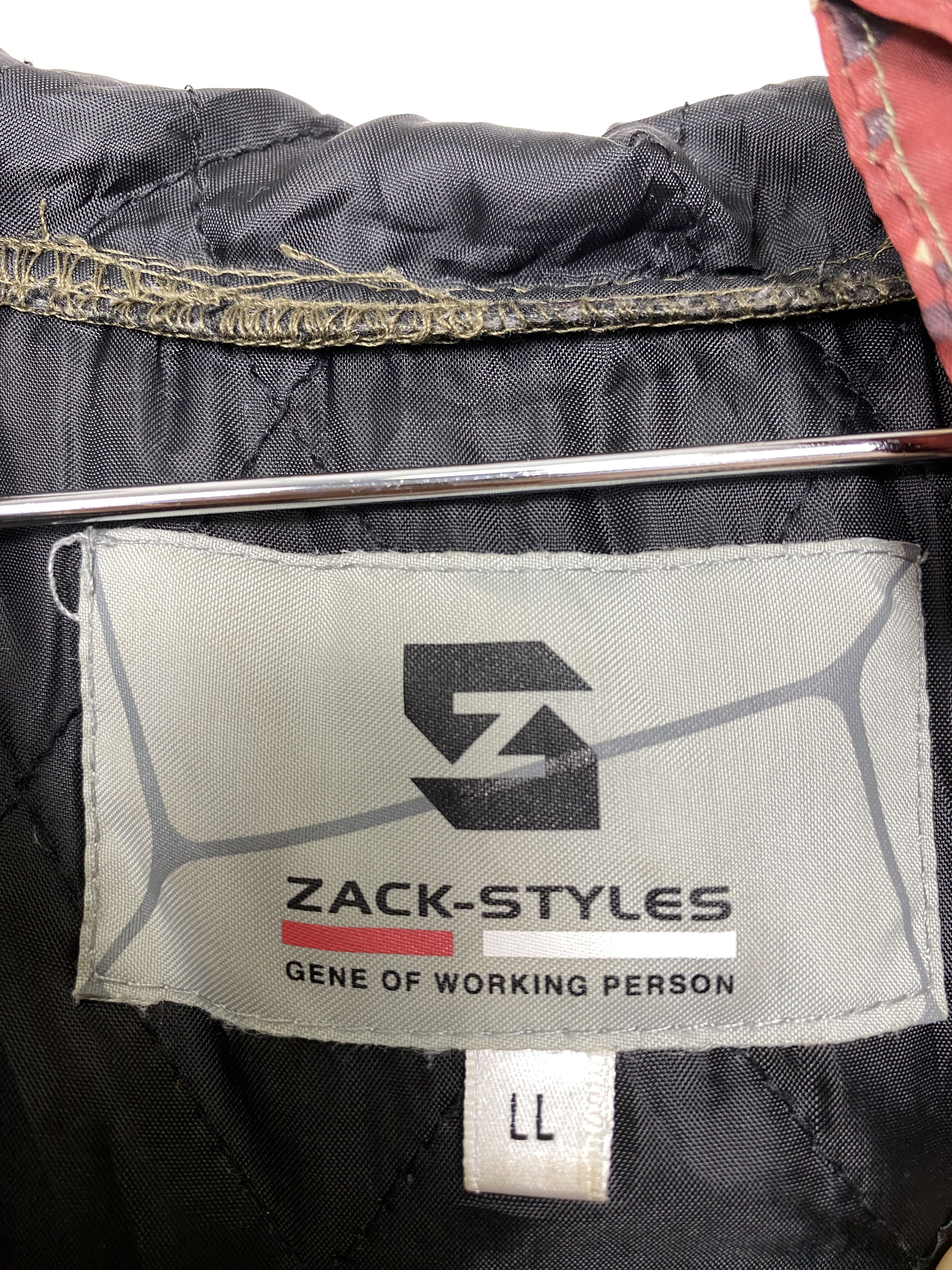 Japanese Brand Vintage Zack Style Camo Half-Zip Light Jacket Size US XL / EU 56 / 4 - 11 Thumbnail